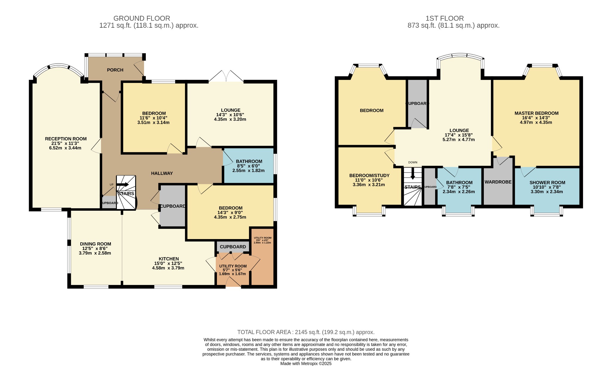 5 bed detached house for sale in Fir Brae, Dunoon - Property Floorplan