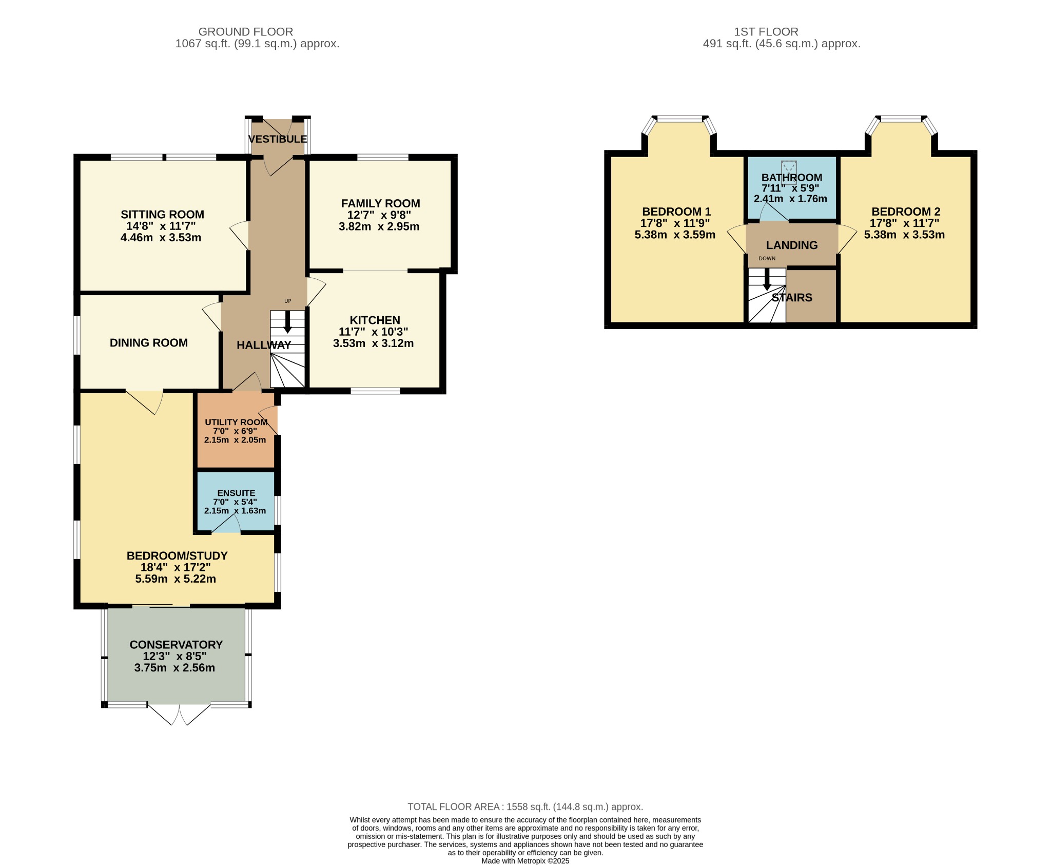 3 bed detached house for sale in Sandbank, Argyll and Bute - Property Floorplan