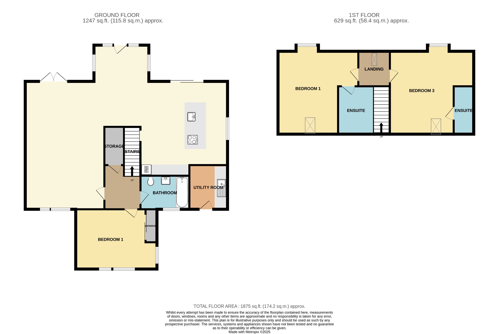 3 bed detached house for sale in Toward, Argyll and Bute - Property Floorplan