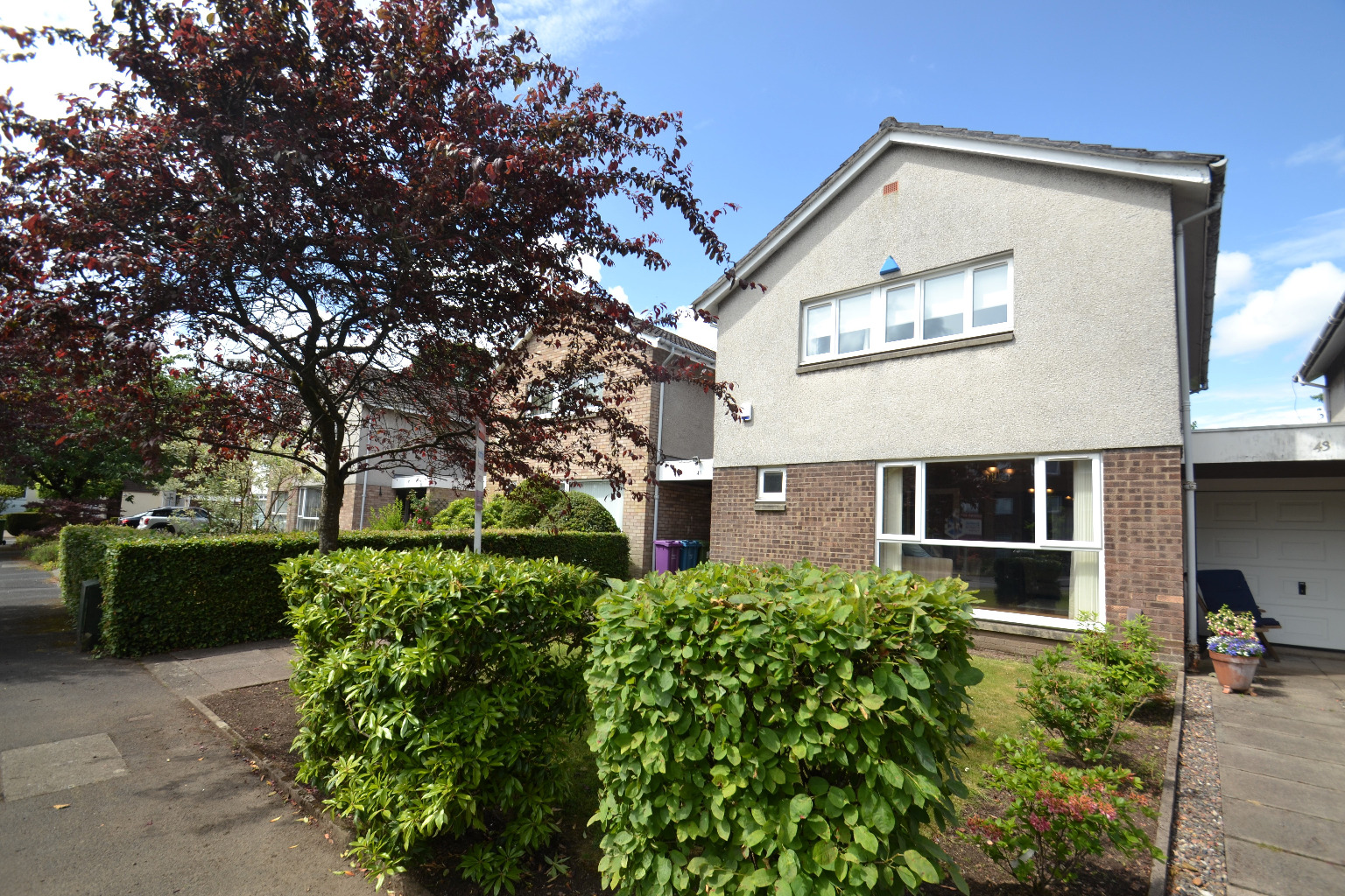 3 bed link detached house for sale in Burnhead Road, Glasgow  - Property Image 1