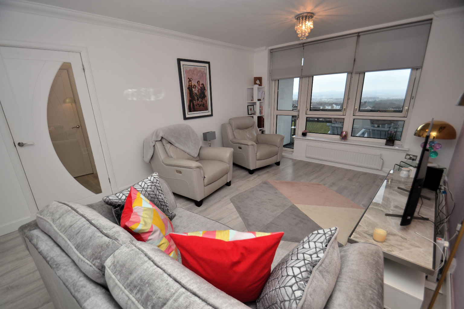 2 bed flat for sale in Dougrie Place, Glasgow  - Property Image 1