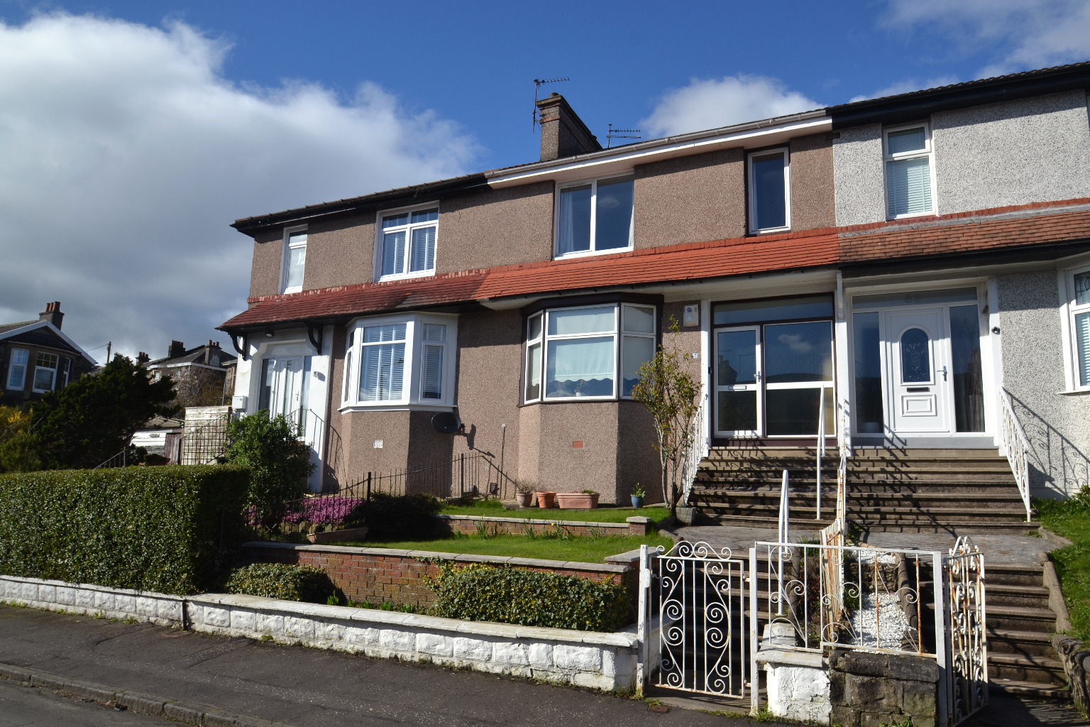 3 bed terraced house for sale in Kinmount Avenue, Glasgow  - Property Image 1