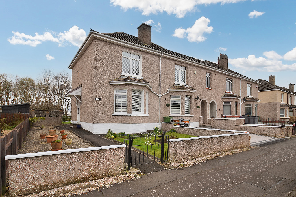 2 bed end of terrace house for sale in Ladykirk Drive, Glasgow - Property Image 1