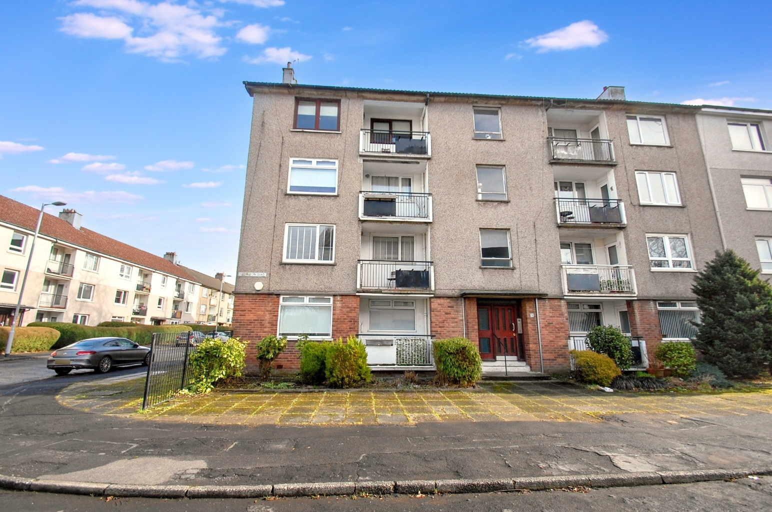 2 bed flat for sale in Hillington Quadrant, Glasgow  - Property Image 1