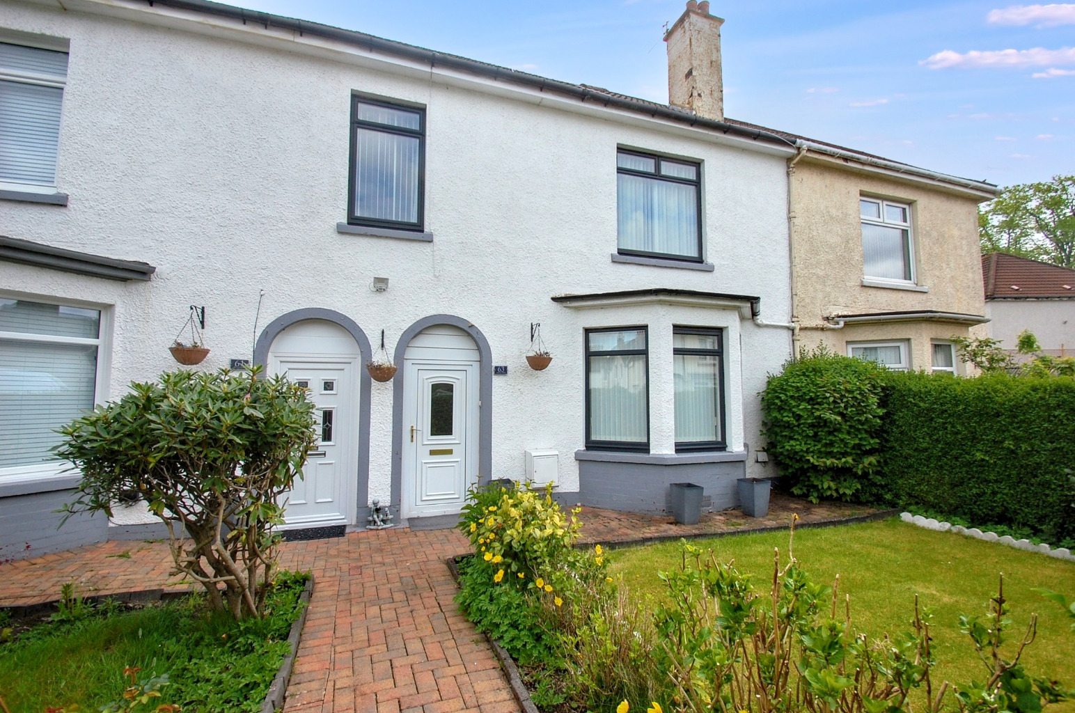 3 bed terraced house for sale in Arran Drive, Glasgow - Property Image 1