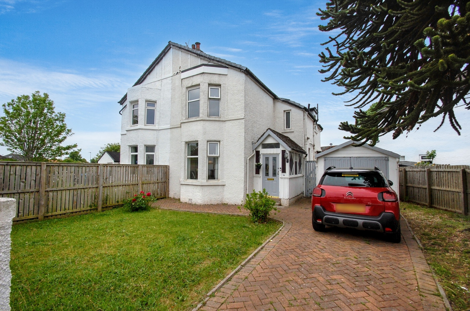 3 bed semi-detached house for sale in Moulin Road, Glasgow  - Property Image 1