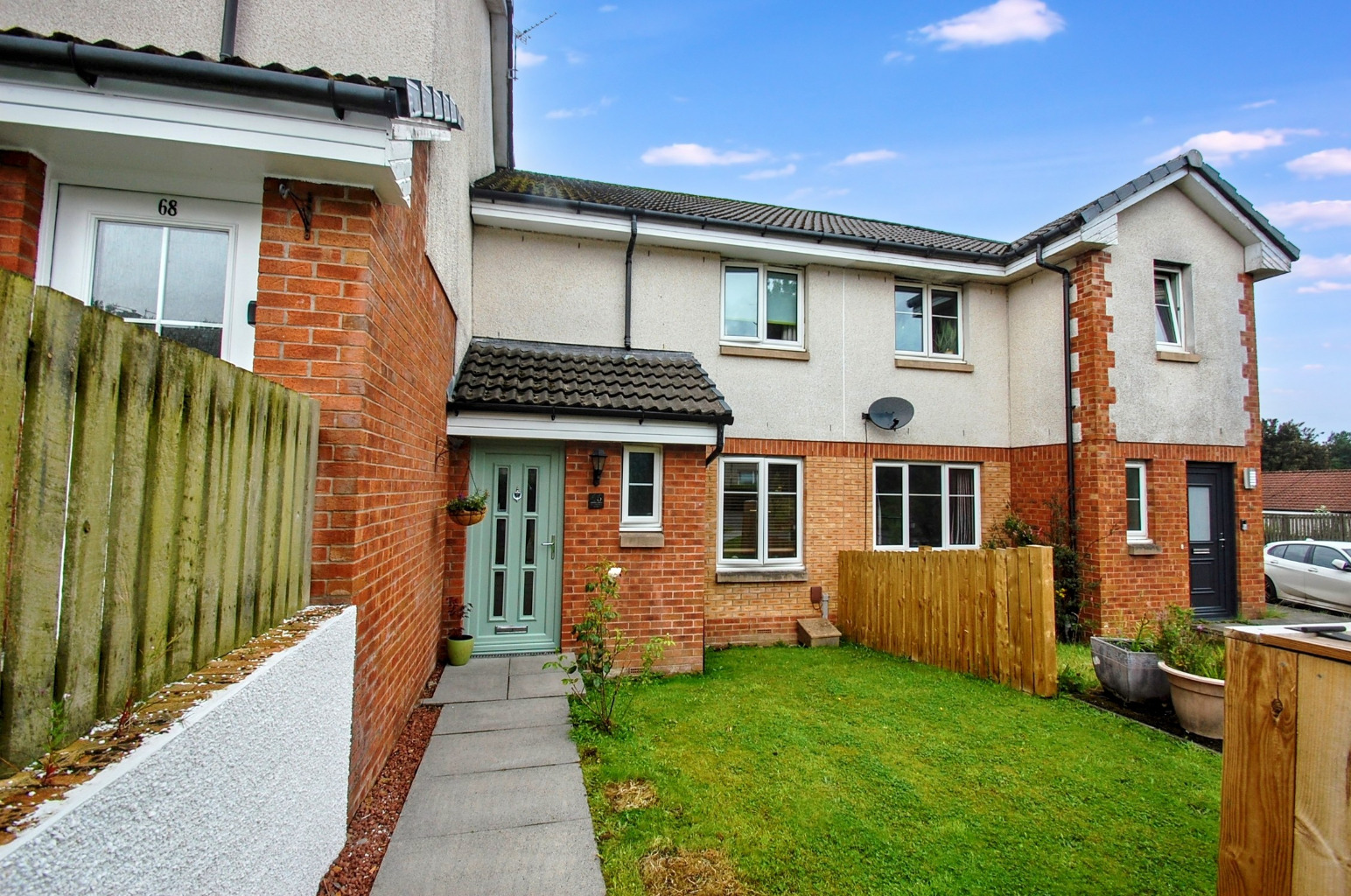2 bed terraced house for sale in Hardridge Road, Glasgow  - Property Image 1