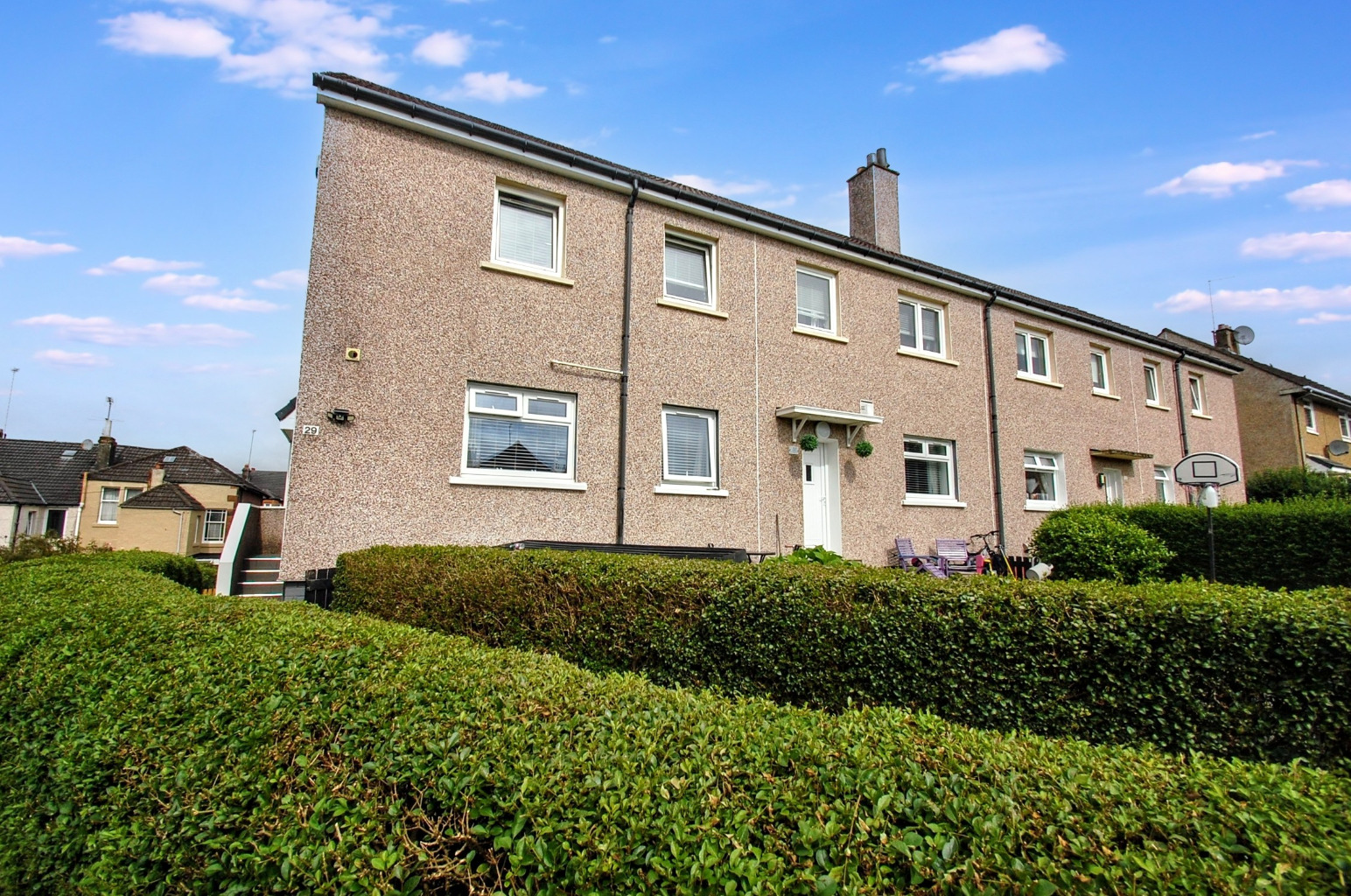 3 bed flat for sale in Bankfoot Drive, Glasgow  - Property Image 1