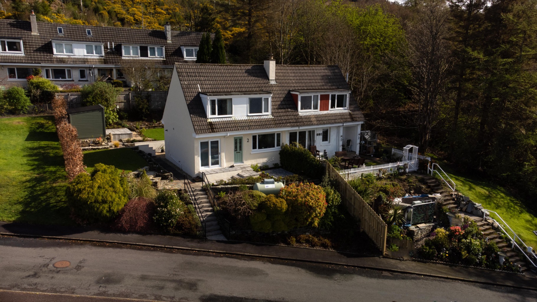 2 bed semi-detached house for sale in Westfield, Dunoon - Property Image 1