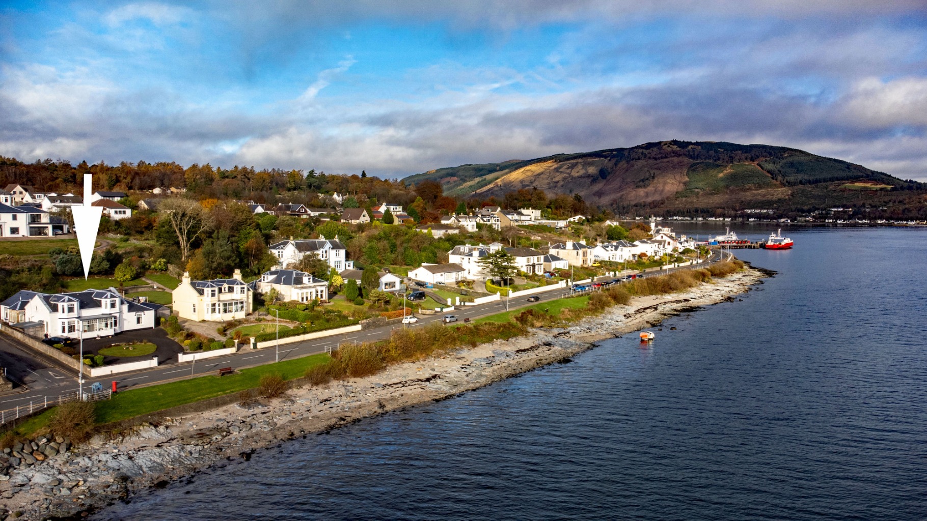 5 bed semi-detached house for sale in Marine Parade, Dunoon  - Property Image 1