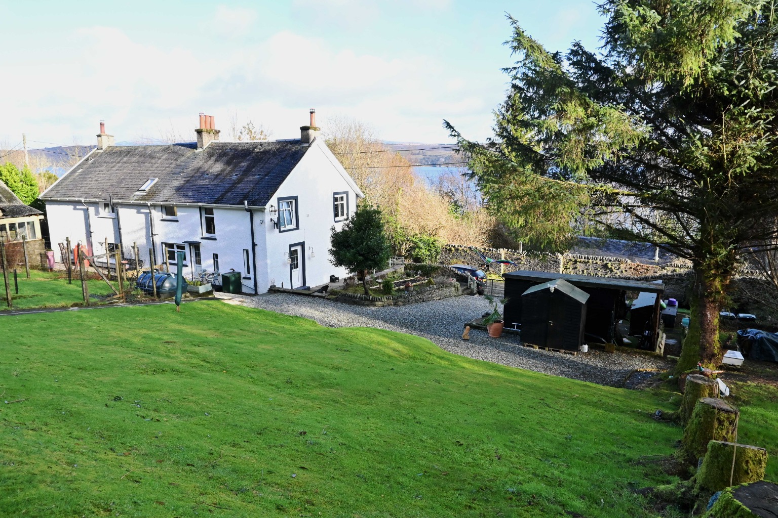 3 bed semi-detached house for sale in High Road, Argyll And Bute  - Property Image 1