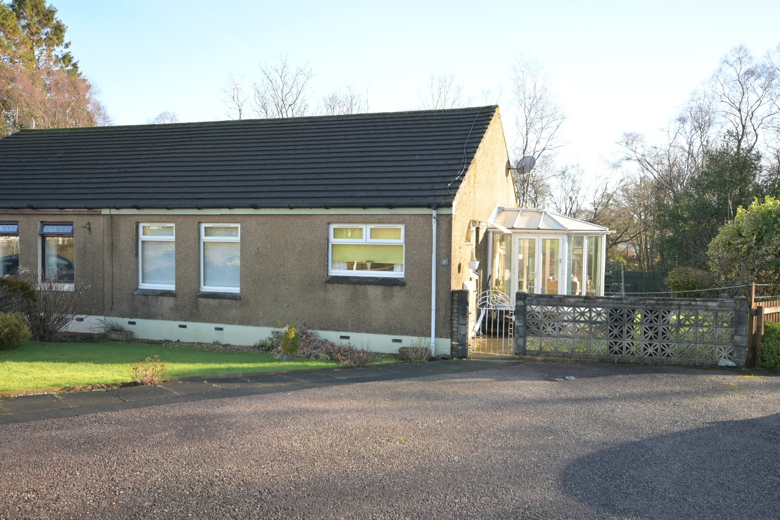 2 bed semi-detached house for sale in Cammesreinach Crescent, Dunoon  - Property Image 1