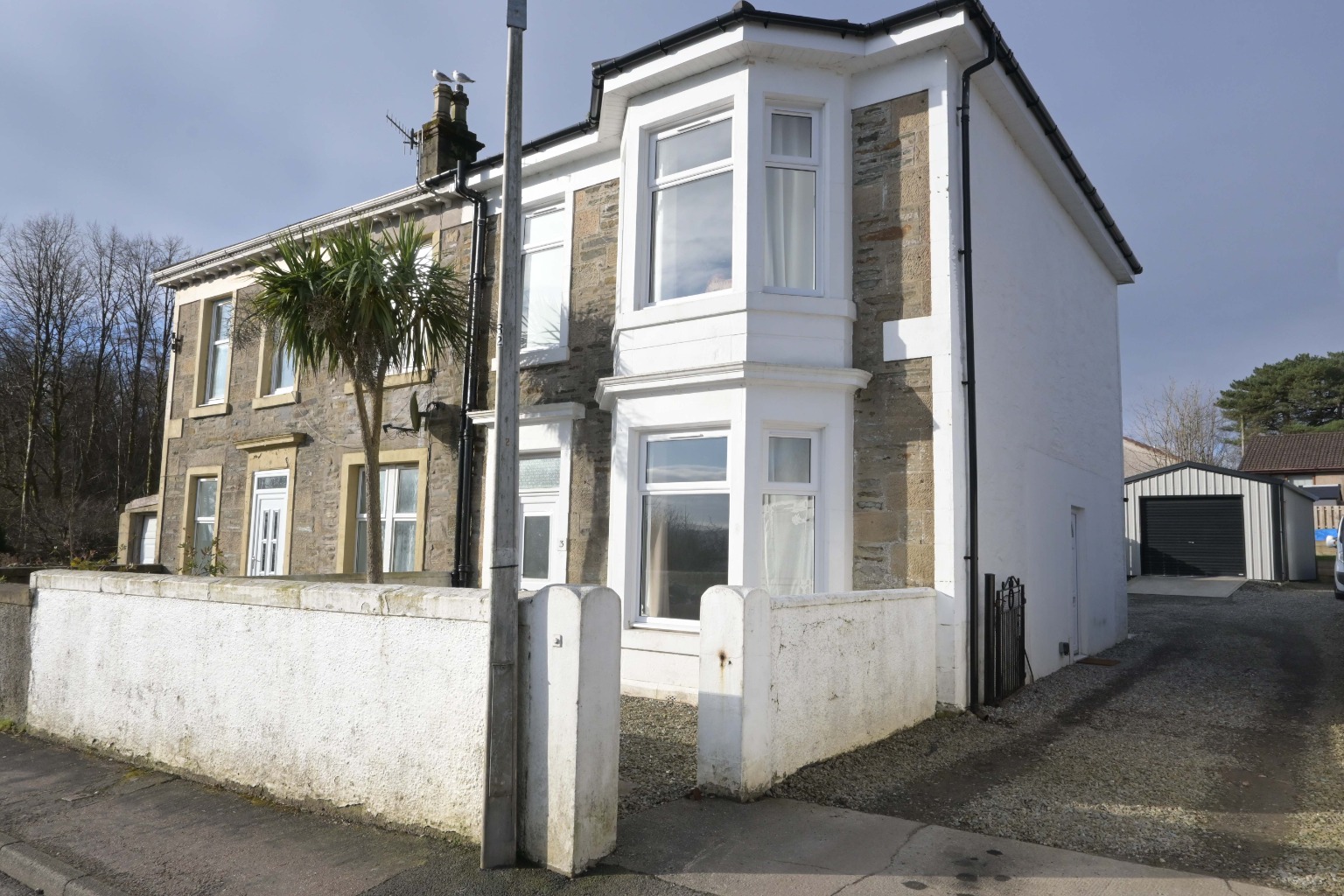 3 bed semi-detached house for sale in George Street, Dunoon  - Property Image 1