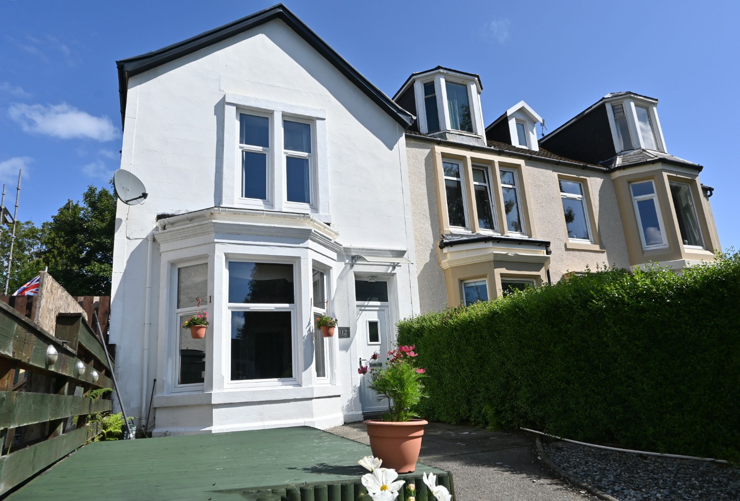3 bed semi-detached house for sale in Auchamore Road, Dunoon  - Property Image 1