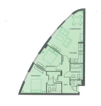 2 bed for sale in Dock Head Road, Chatham - Property Floorplan