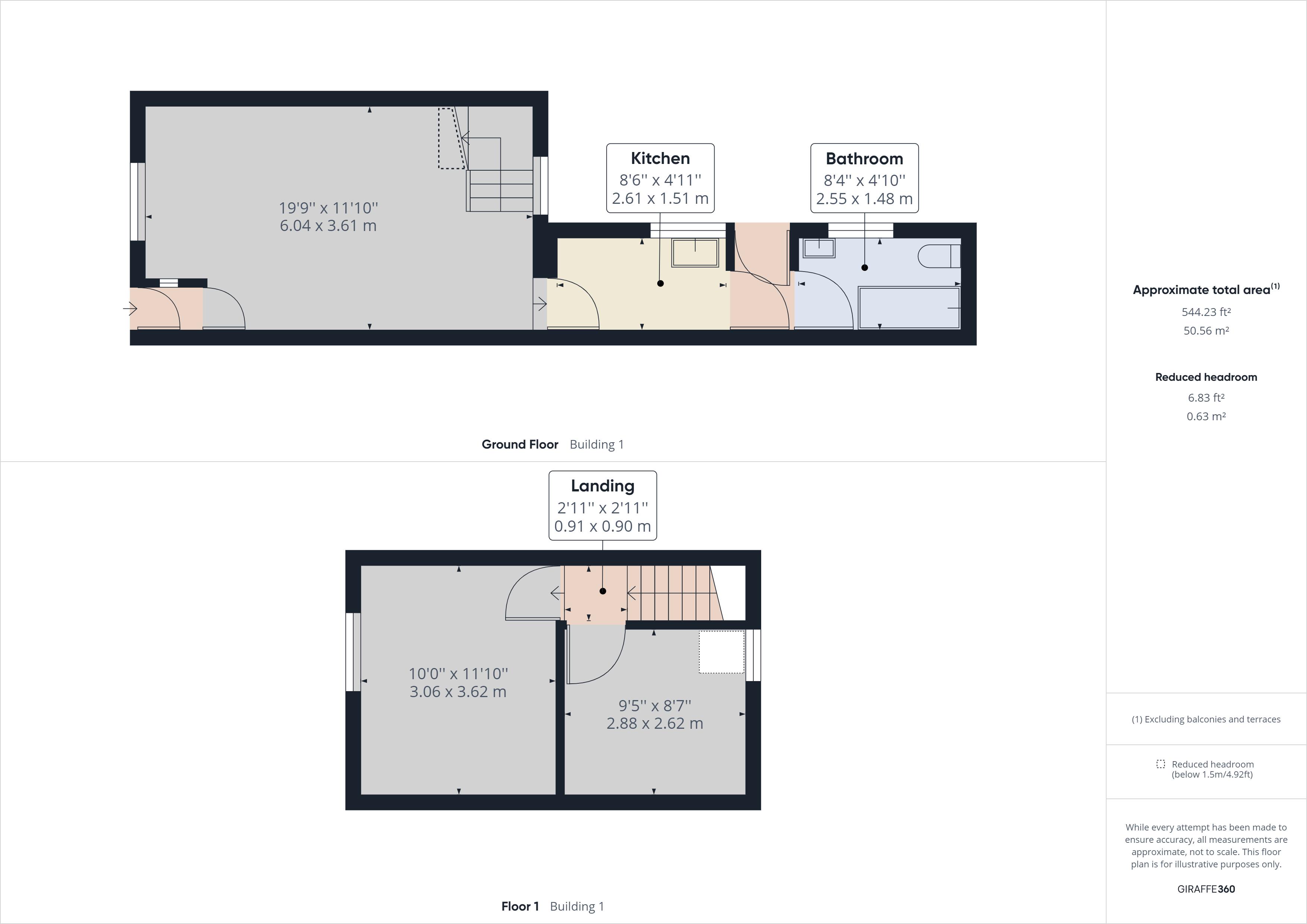 2 bed house for sale in James Street, Sheerness - Property Floorplan