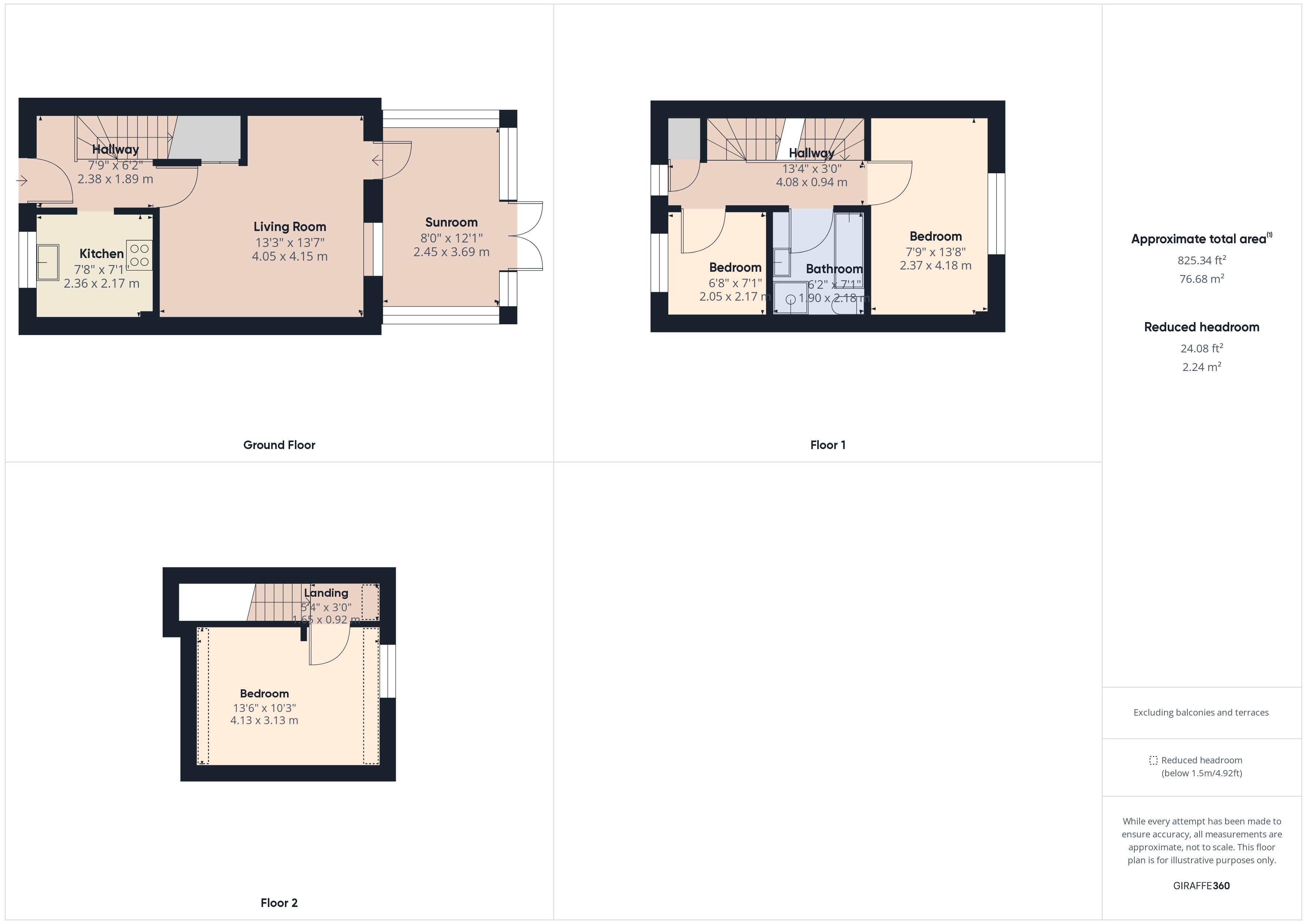 3 bed house for sale in Emerald Close, London - Property Floorplan