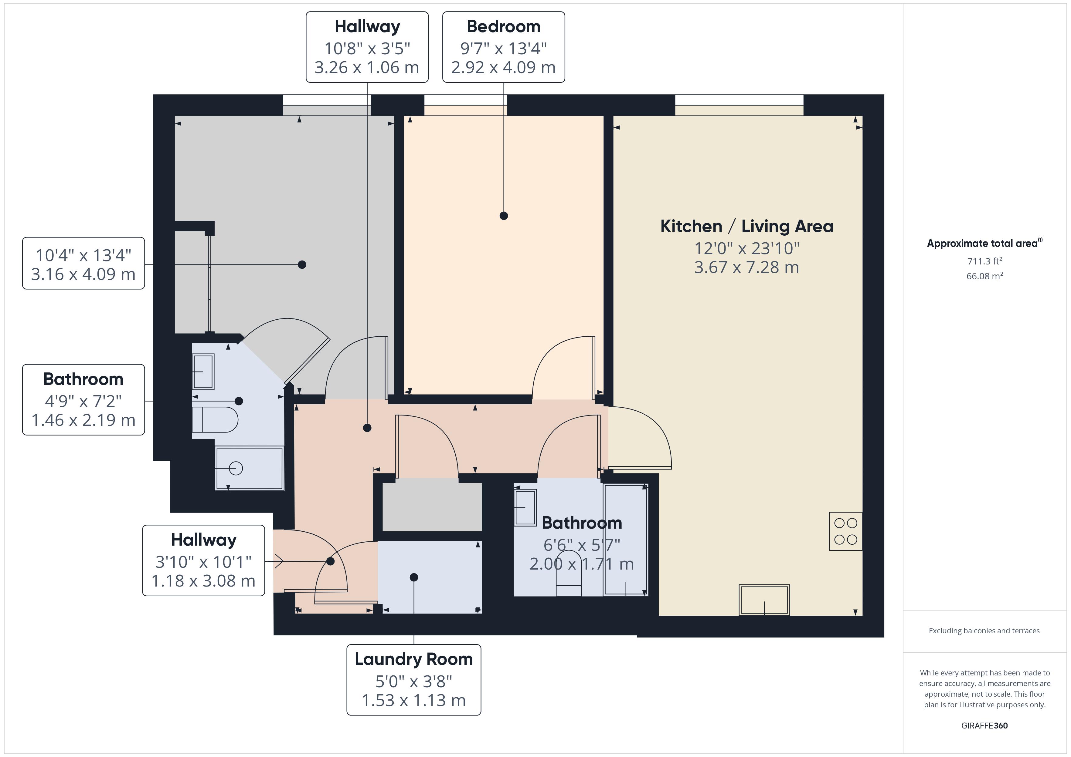 2 bed to rent in Germander Avenue, Rochester - Property Floorplan