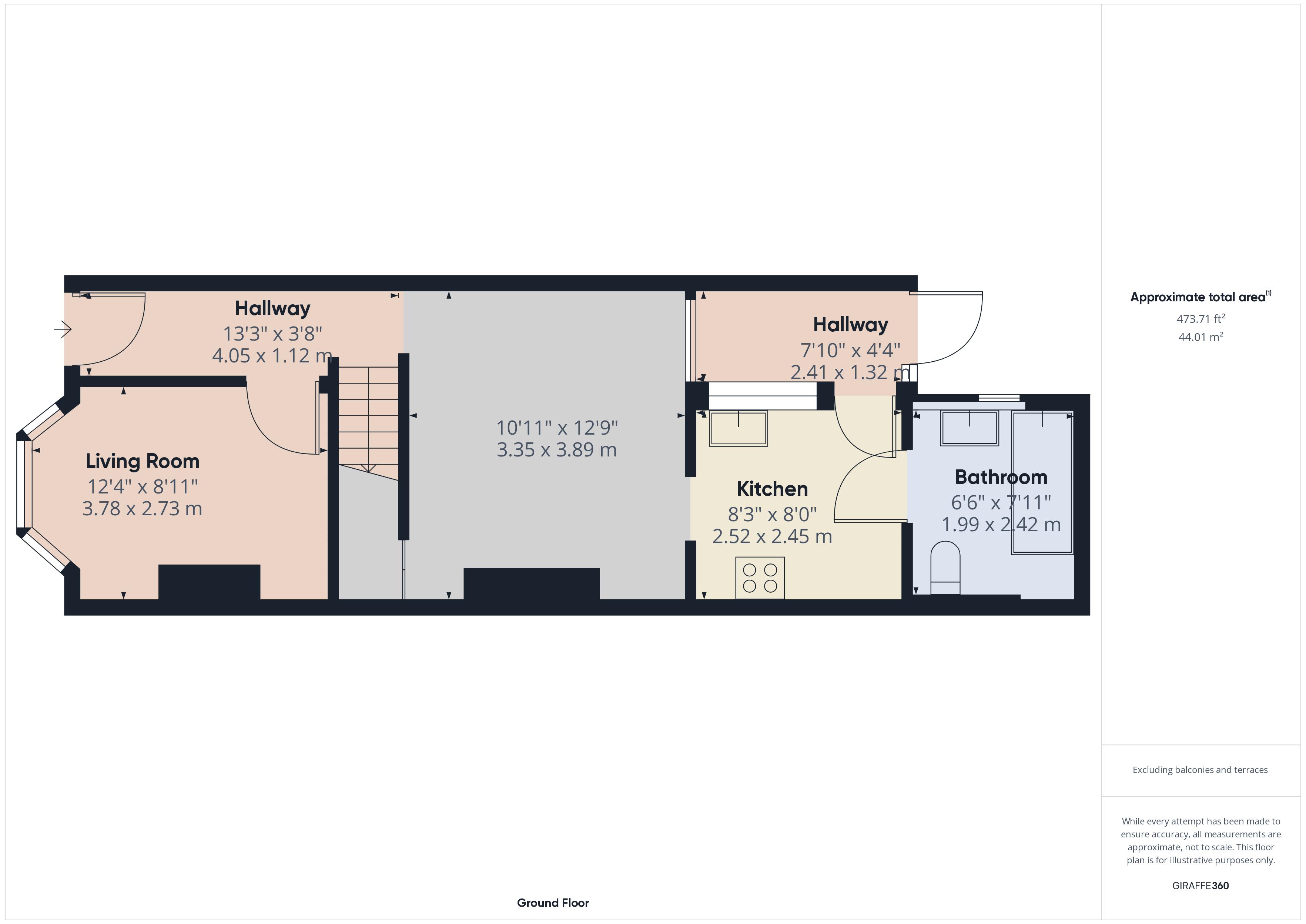 3 bed house for sale in Borstal Street, Rochester - Property Floorplan