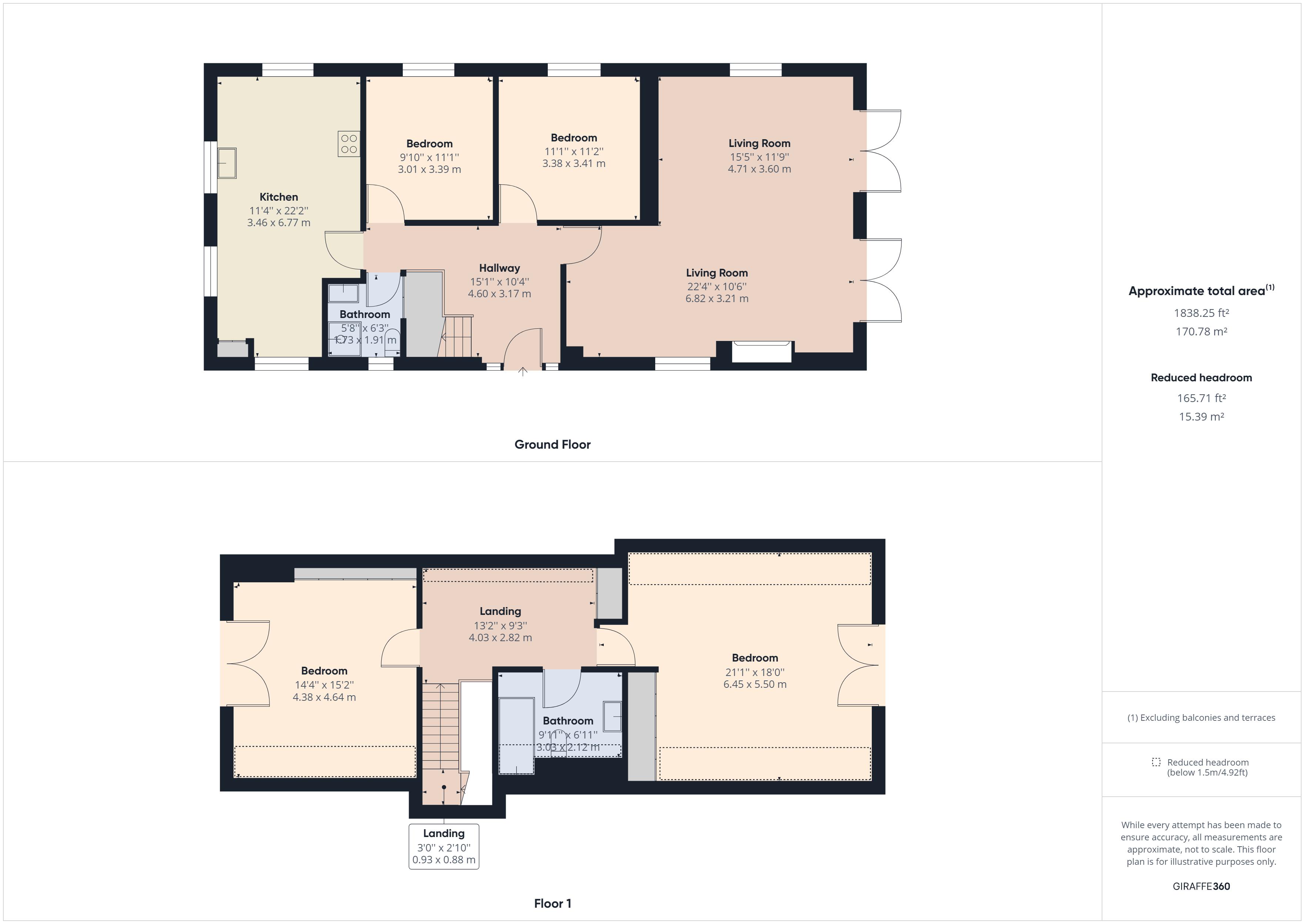 4 bed bungalow for sale in Rede Court Road, Rochester - Property Floorplan