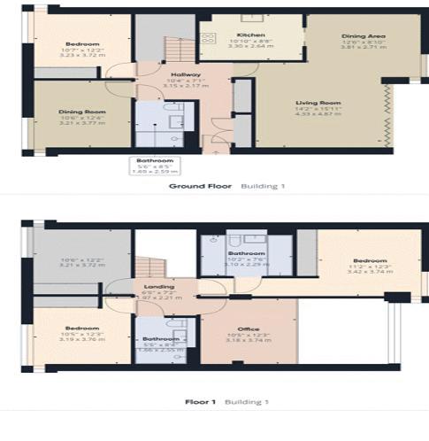 5 bed to rent in Pier Road, Gillingham - Property Floorplan