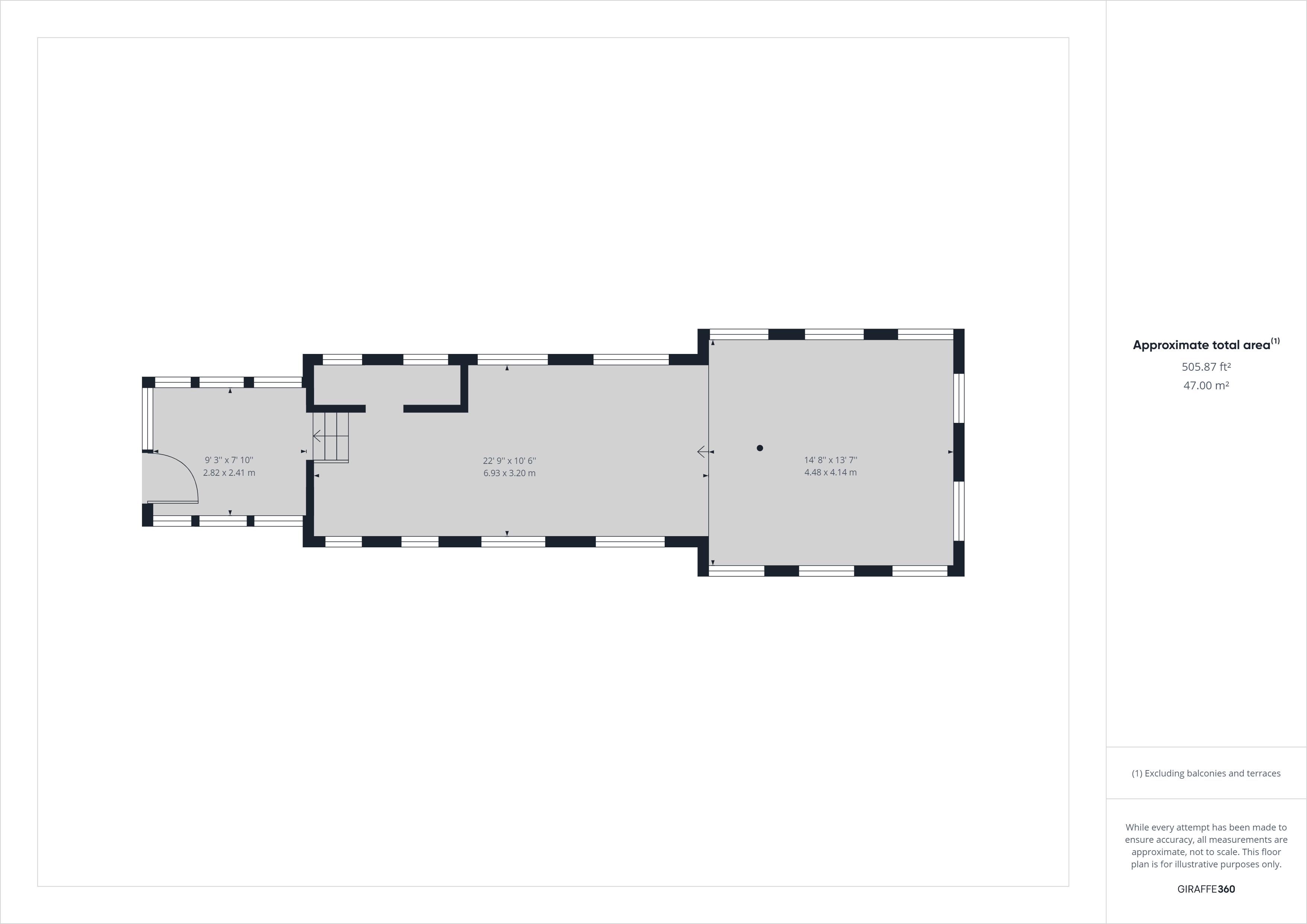 1 bed for sale in Otterham Quay Lane, Gillingham - Property Floorplan