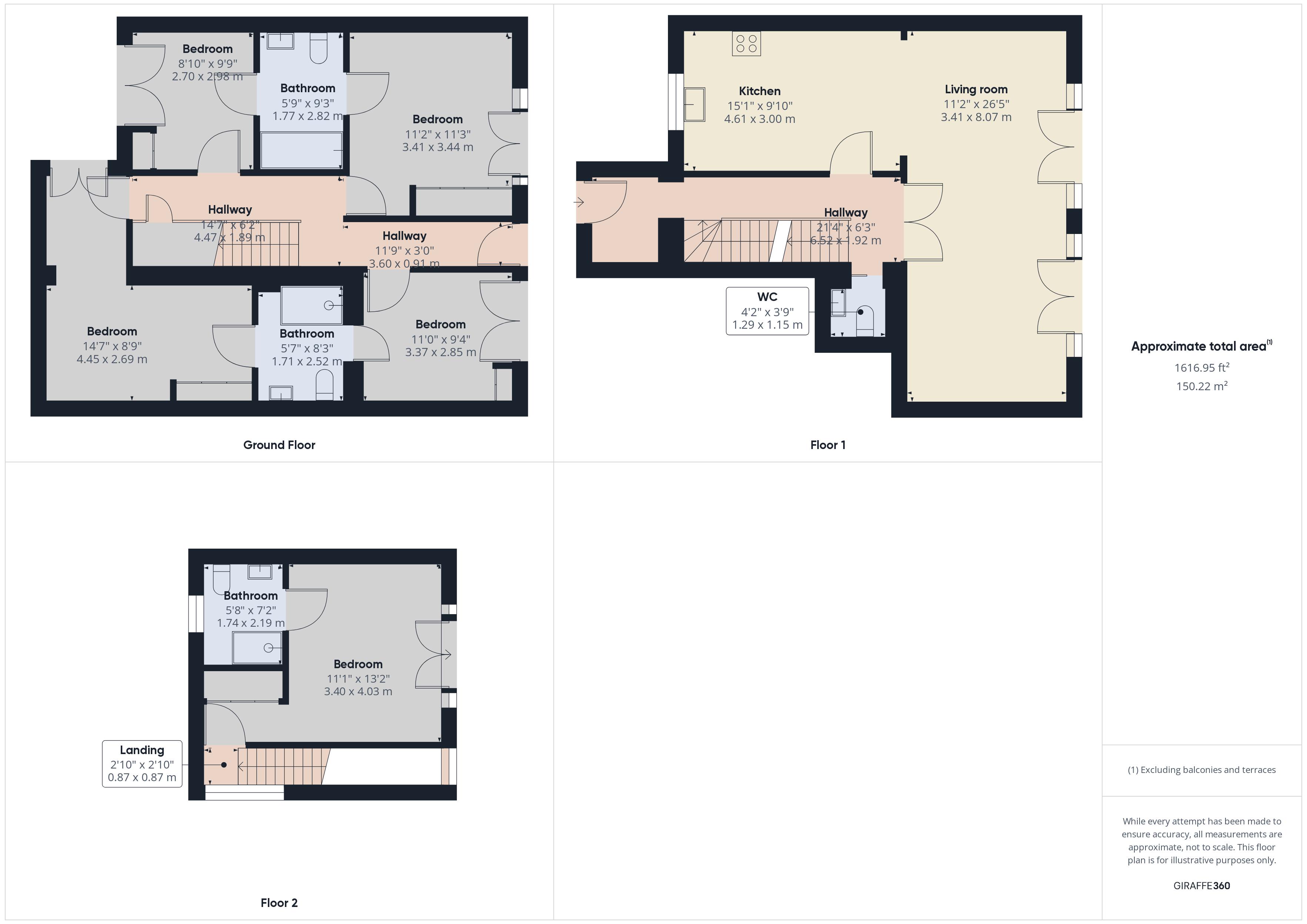 5 bed for sale in Upper Luton Road, Chatham - Property Floorplan