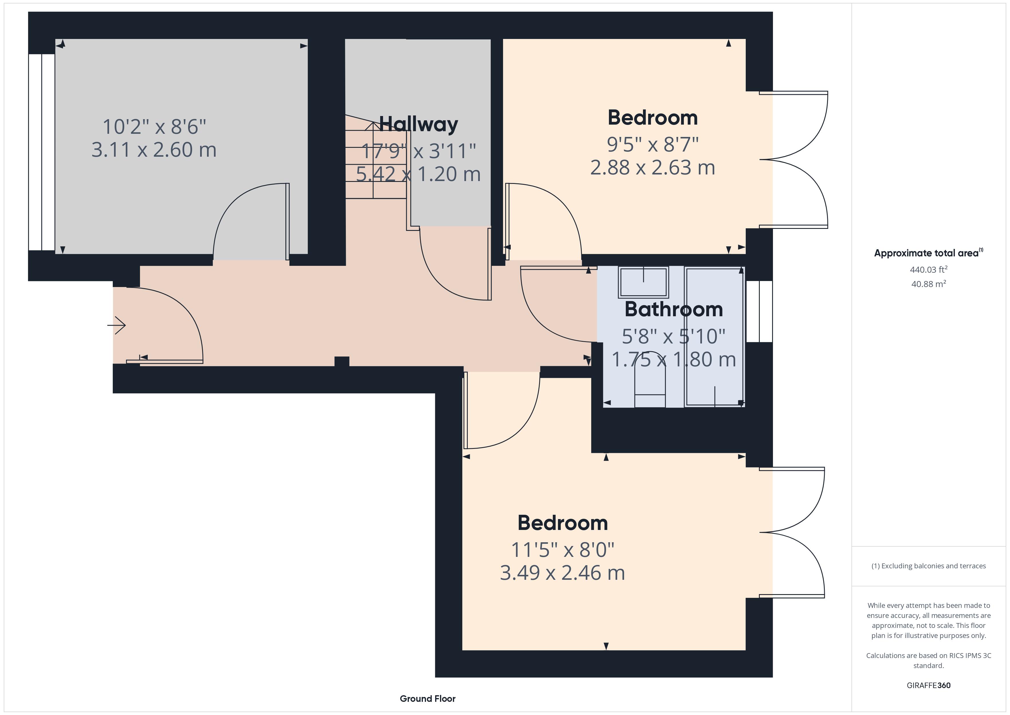 4 bed house for sale in Upper Luton Road, Chatham - Property Floorplan