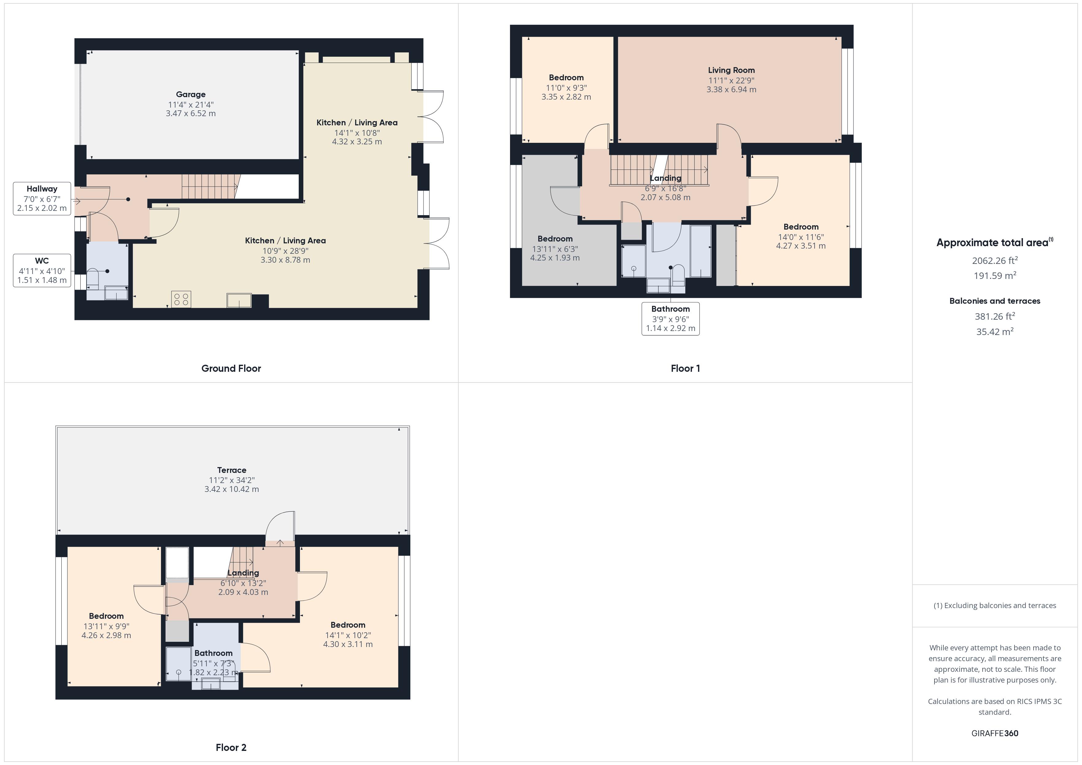 5 bed house to rent in Augustus Way, Chatham - Property Floorplan