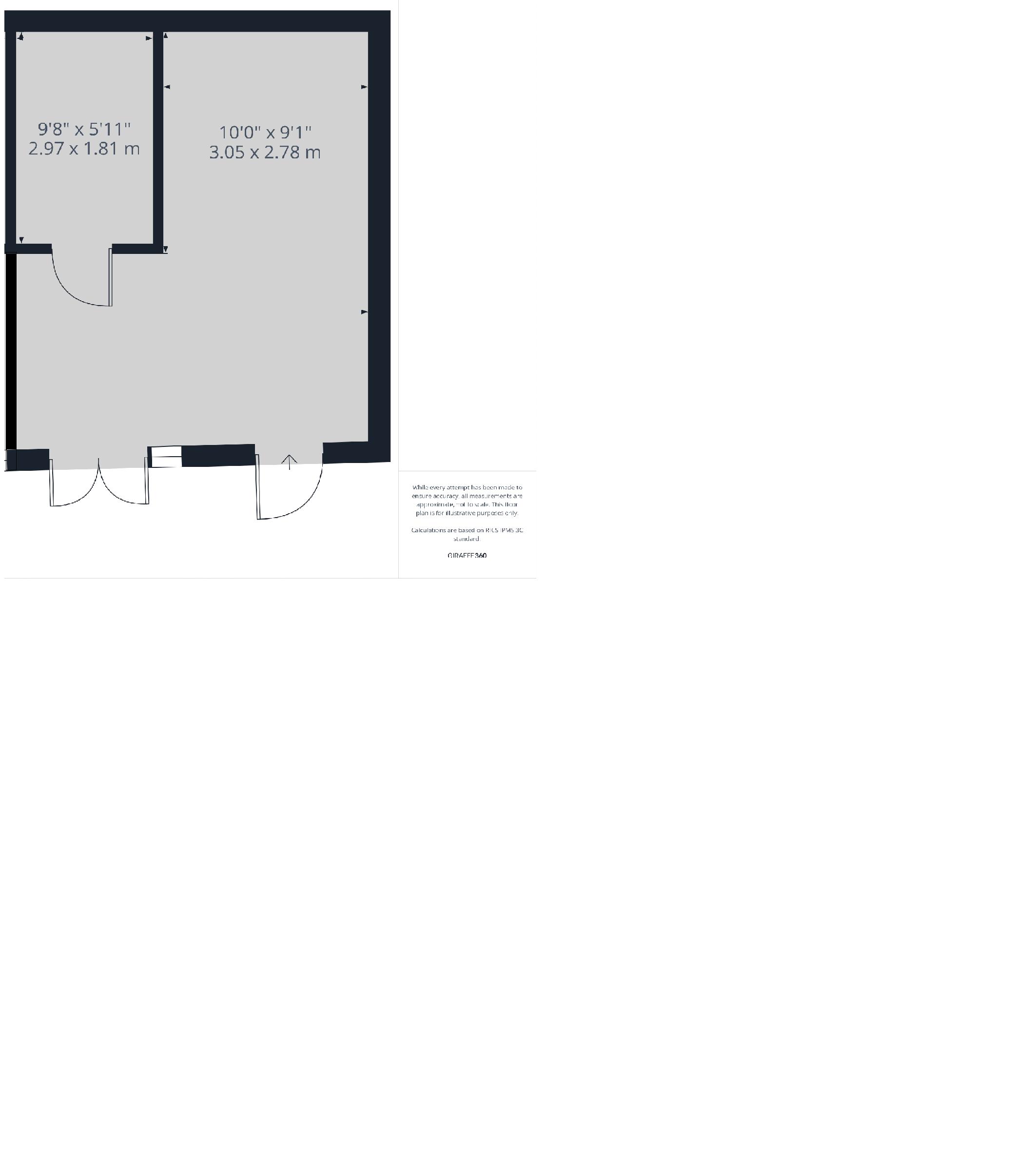 Office to rent in Grove Road, Rochester - Property Floorplan