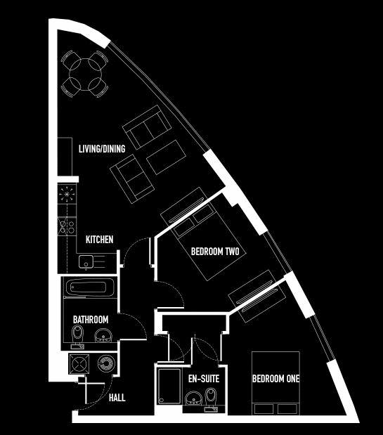 2 bed for sale in Dock Head Road, Chatham Maritime - Property Floorplan