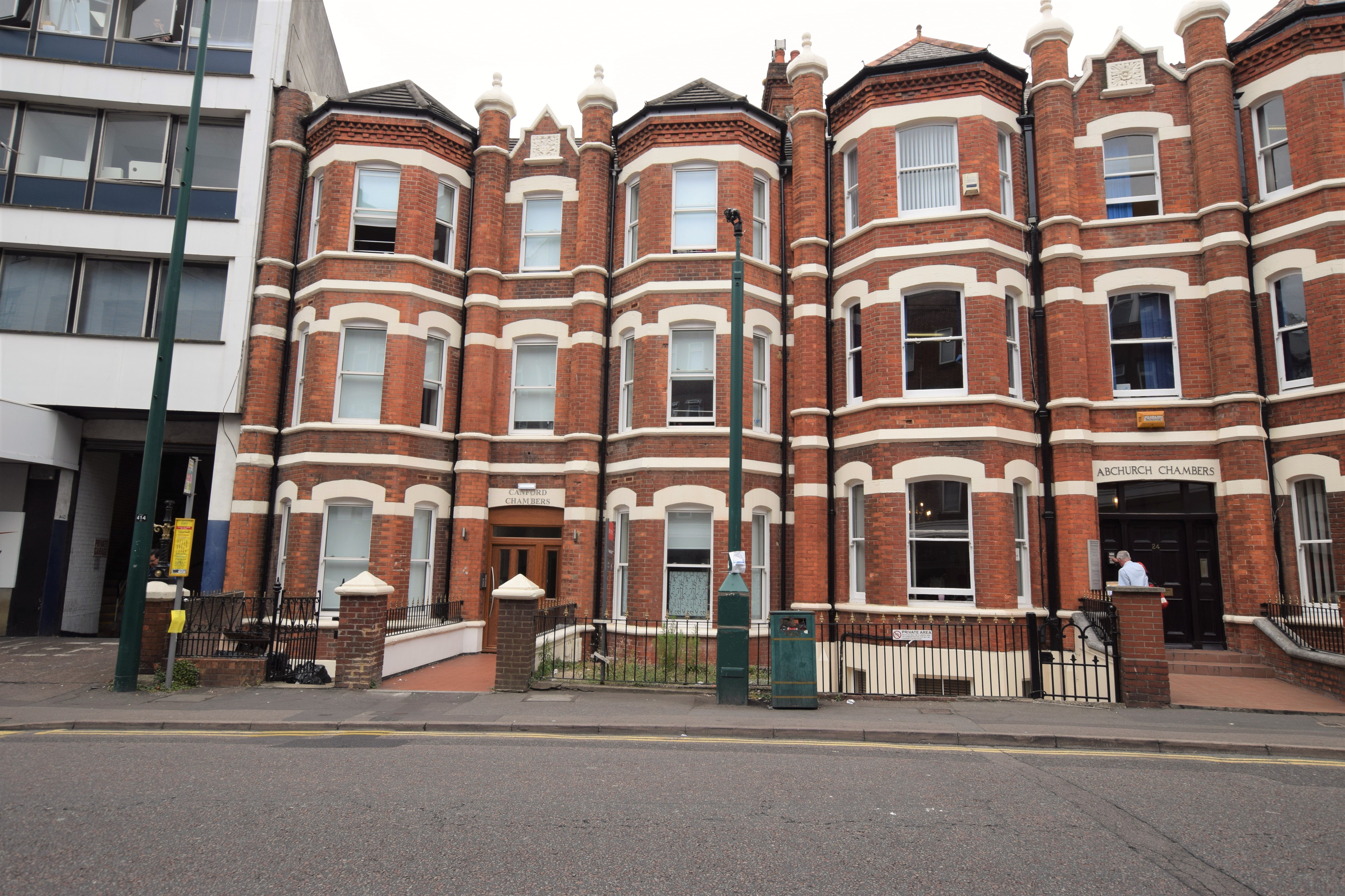 Studio flat to rent in Canford Chambers, 22 St Peters Road, BH1 