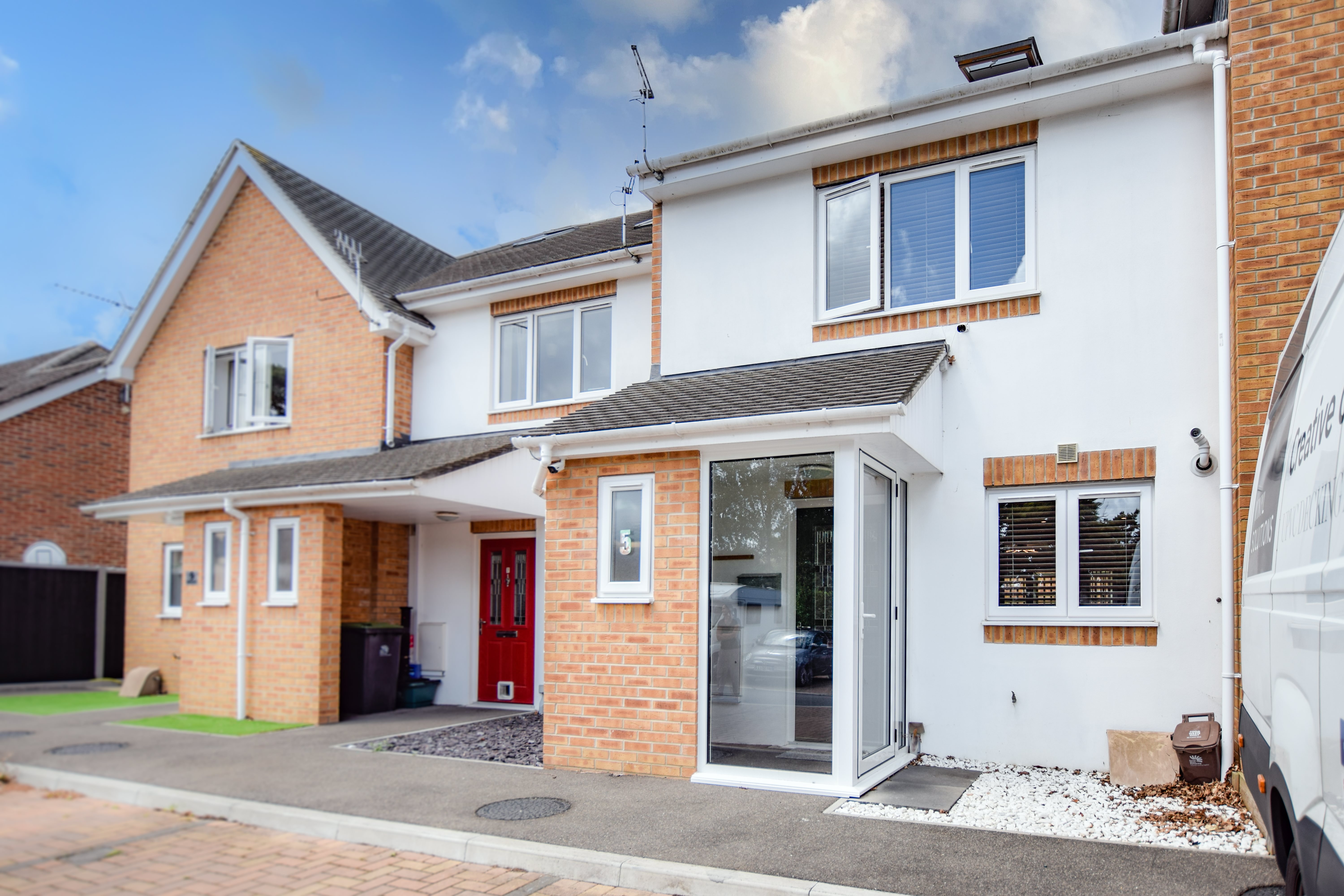 3 bed terraced house for sale in Olivia Close, Corfe Mullen  - Property Image 1