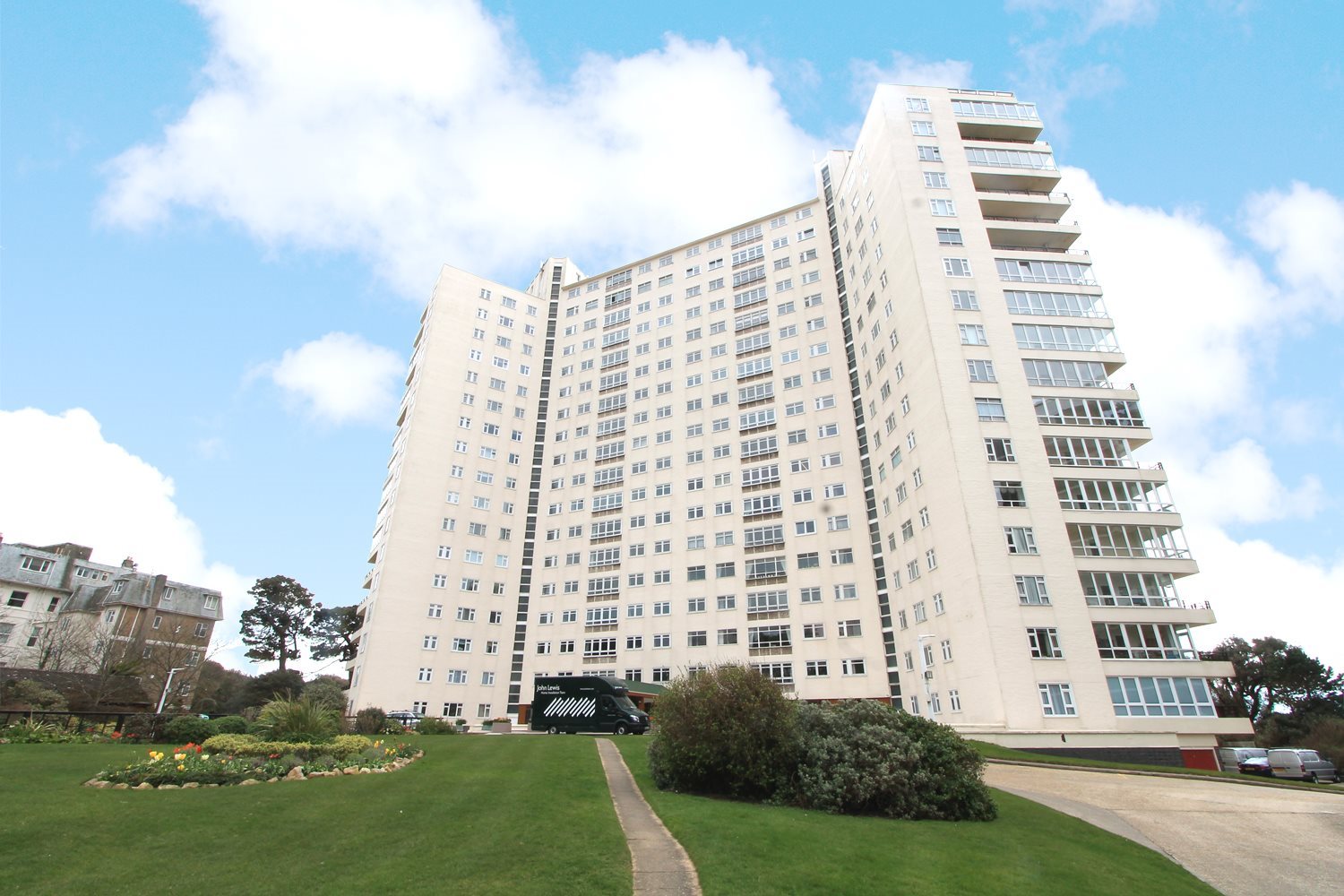 Christopher Shaw are delighted to offer this desirable 14th floor one bedroom apartment in East Cliff within The Albany. The flat is currently let for £900.00 pcm but can be offered with vacant possessionAside from the obvious desirable location the stand out feature of the flat is the VIEW! as you are up in the higher floors within the building your views are simply breathtaking and can be enjoyed all year long in the warmth of your enclosed balcony, with views across to The Purbecks and along Bournemouth's award winning sandy beaches.The flat is neutral and bright, with a 4 piece en-suite bathroom, separate kitchen and a large leading into the enclosed balcony.  this one bedroom apartment would make a fantastic lock up and go holiday home and with the current stamp duty holiday it's a great time to buy. View Now to avoid disappointment