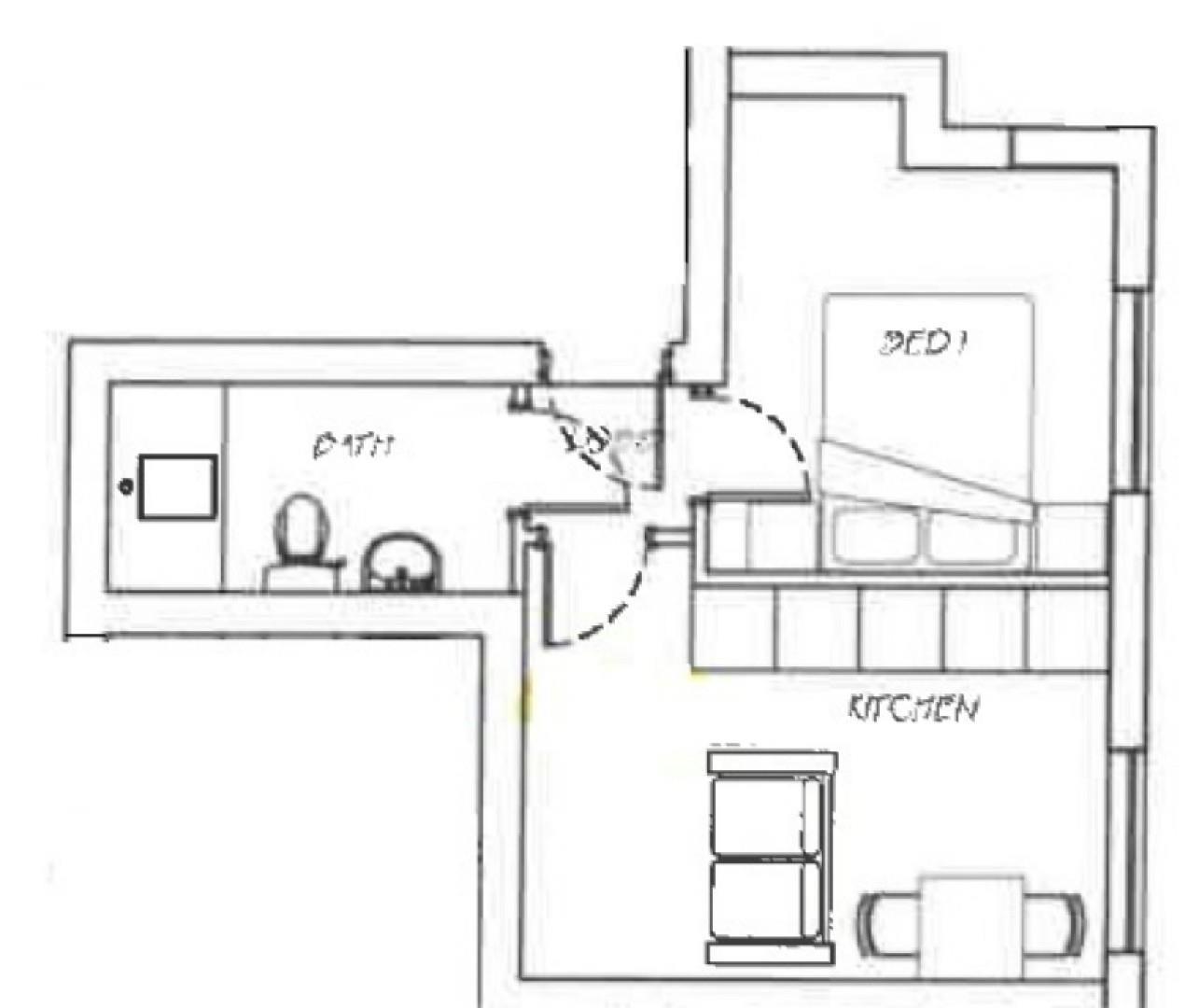 1 bed apartment to rent in Cottesmore Gardens, Hale Barns - Property Floorplan