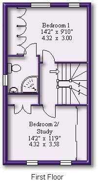 5 bed town house to rent in Welman Way, Altrincham - Property Floorplan