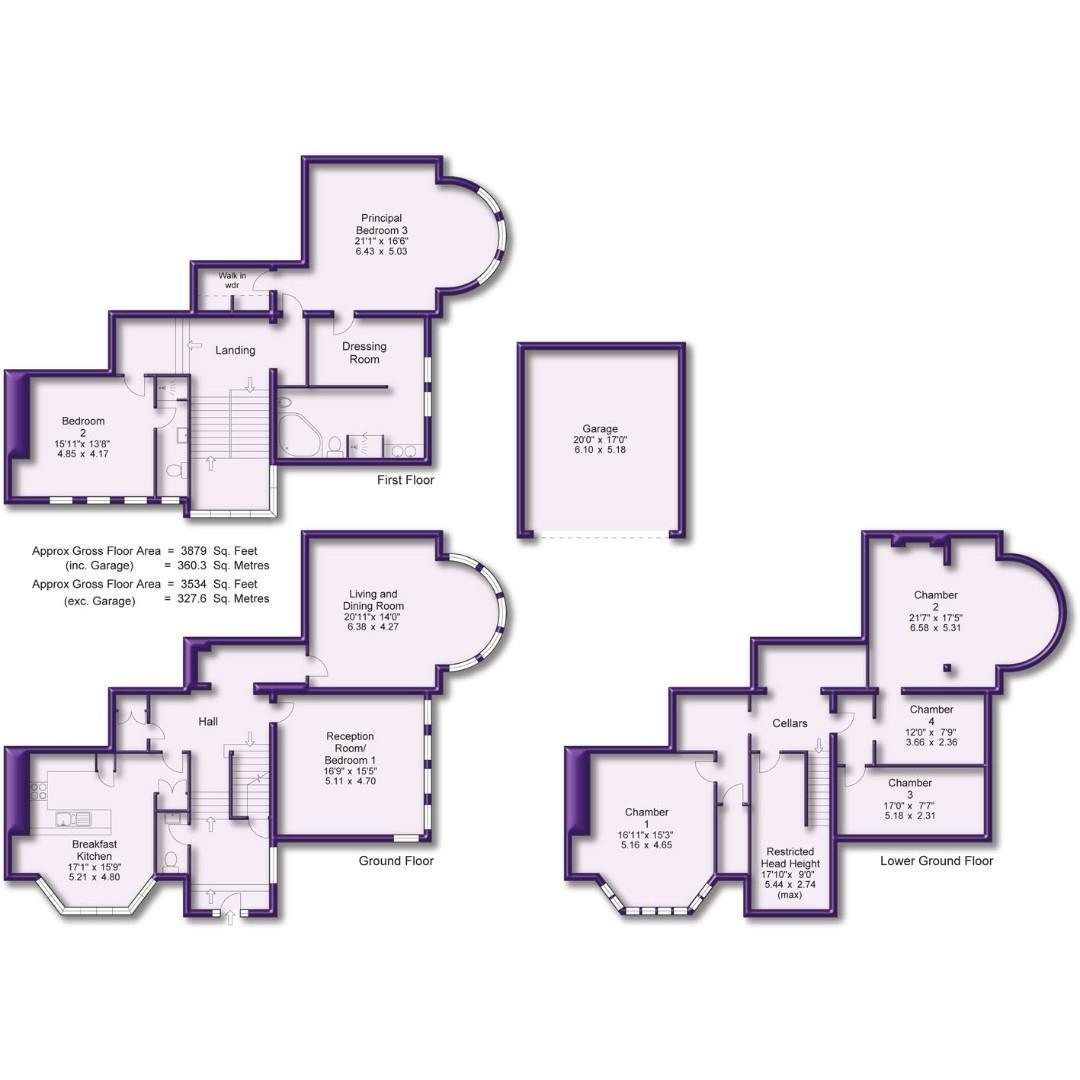 2 bed apartment to rent in St. Margarets Road, Altrincham - Property Floorplan