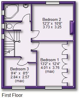 3 bed semi-detached house for sale in Walton Road, Sale - Property Floorplan