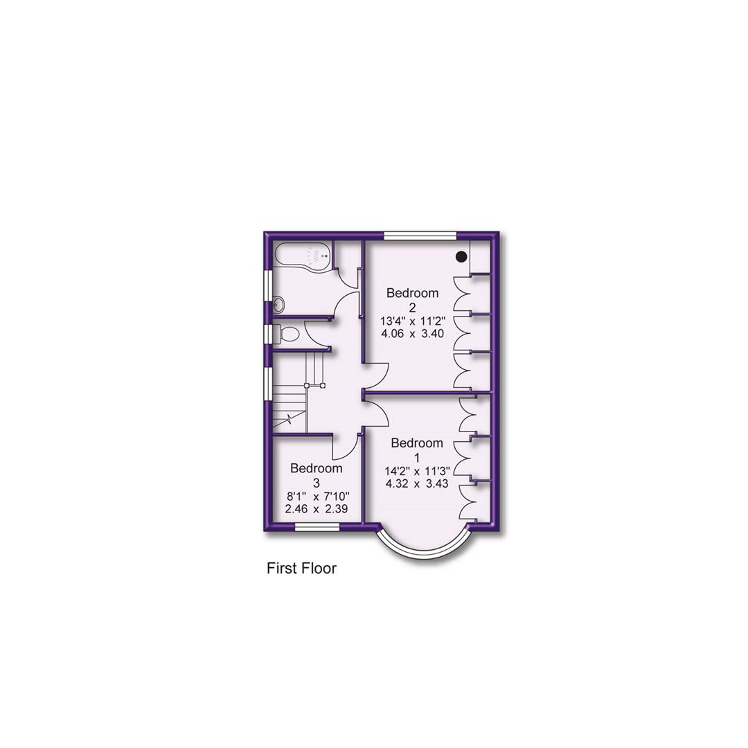 3 bed detached house for sale in Egerton Drive, Altrincham - Property Floorplan