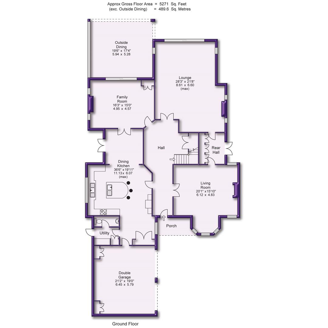 6 bed detached house for sale in Shay Avenue, Altrincham - Property Floorplan