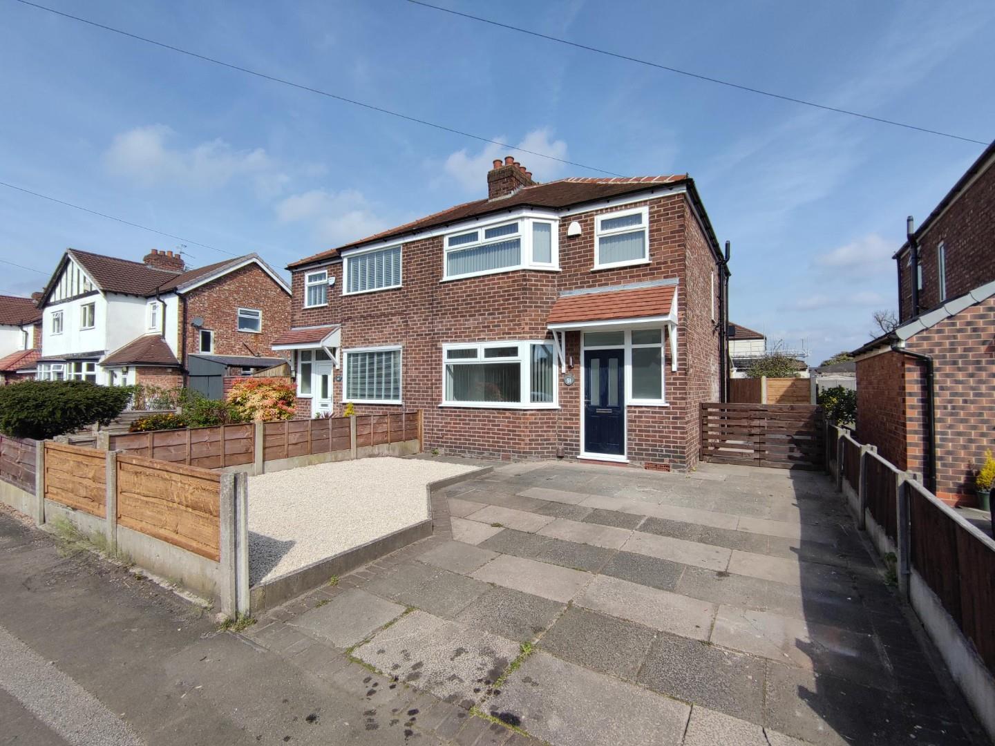 3 bed semi-detached house to rent in Foxhall Road, Altrincham - Property Image 1