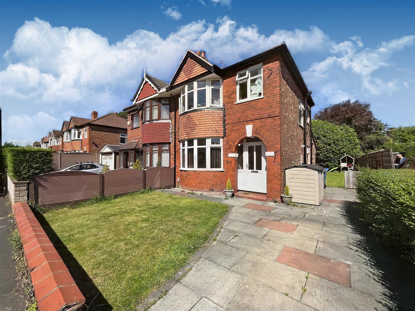 3 bed semi-detached house for sale in Bamber Avenue, Sale - Property Image 1