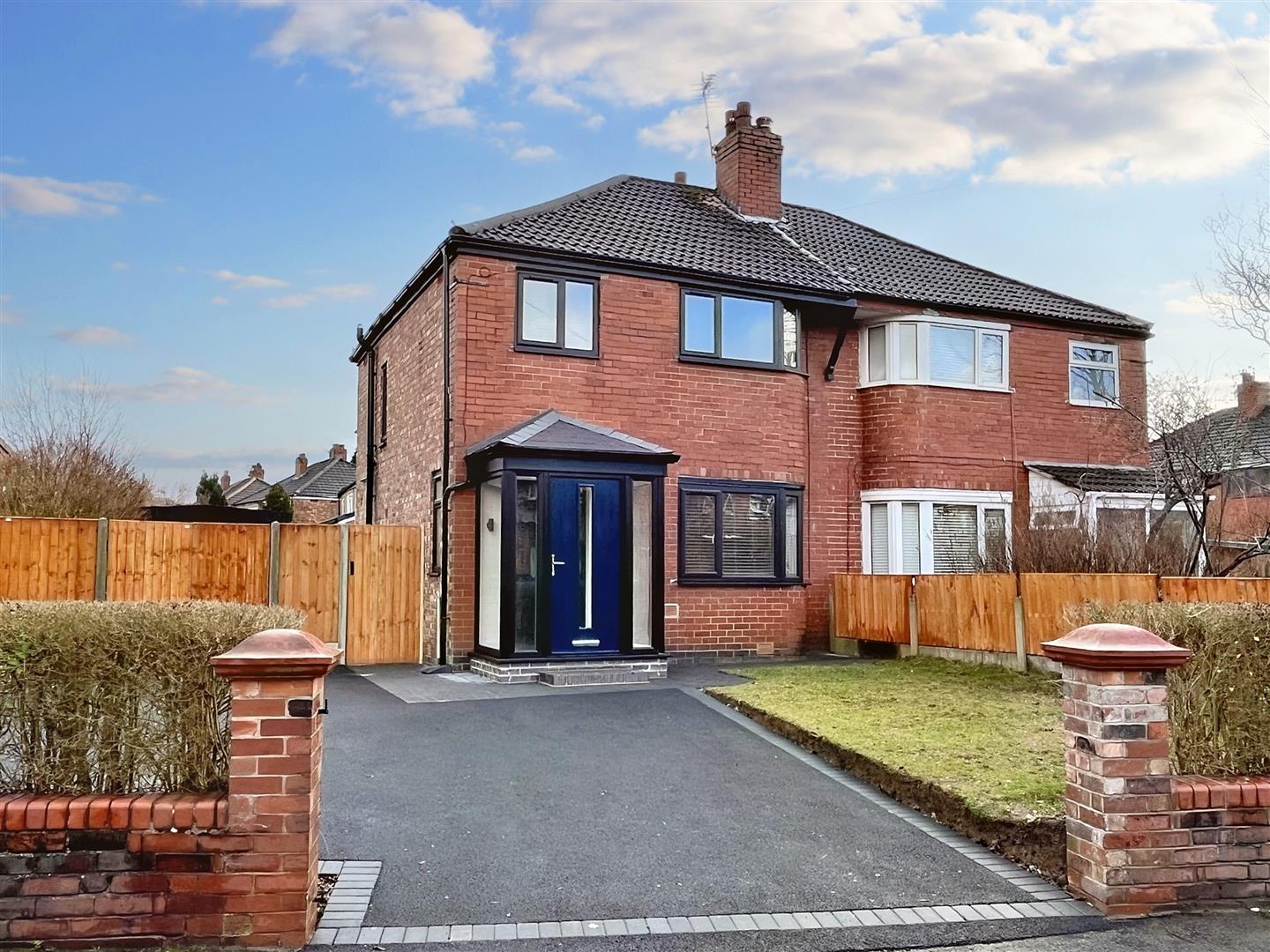 3 bed semi-detached house to rent in Maywood Avenue, Manchester - Property Image 1