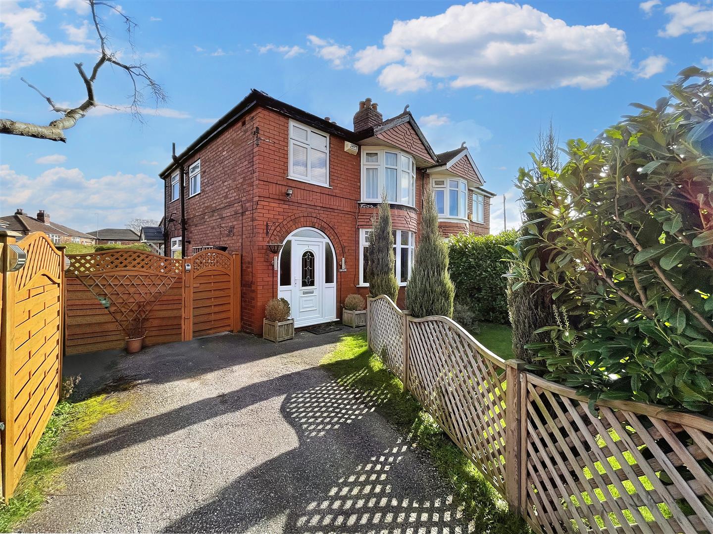 3 bed semi-detached house for sale in Hartford Road, Sale  - Property Image 1