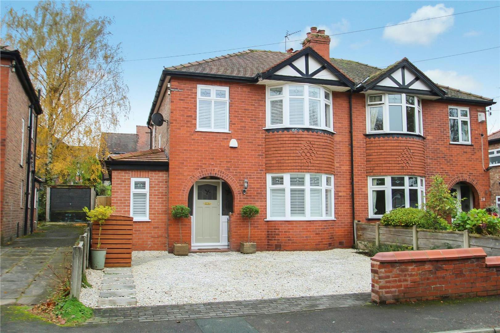 3 bed semi-detached house to rent in Orchard Drive, Altrincham, WA15