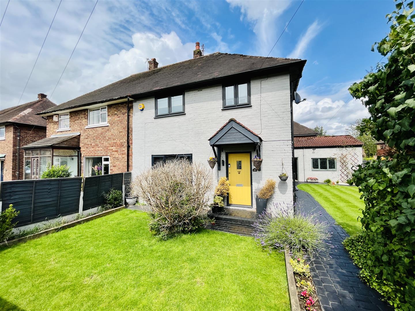 3 bed semi-detached house for sale in Fairywell Road, Altrincham - Property Image 1