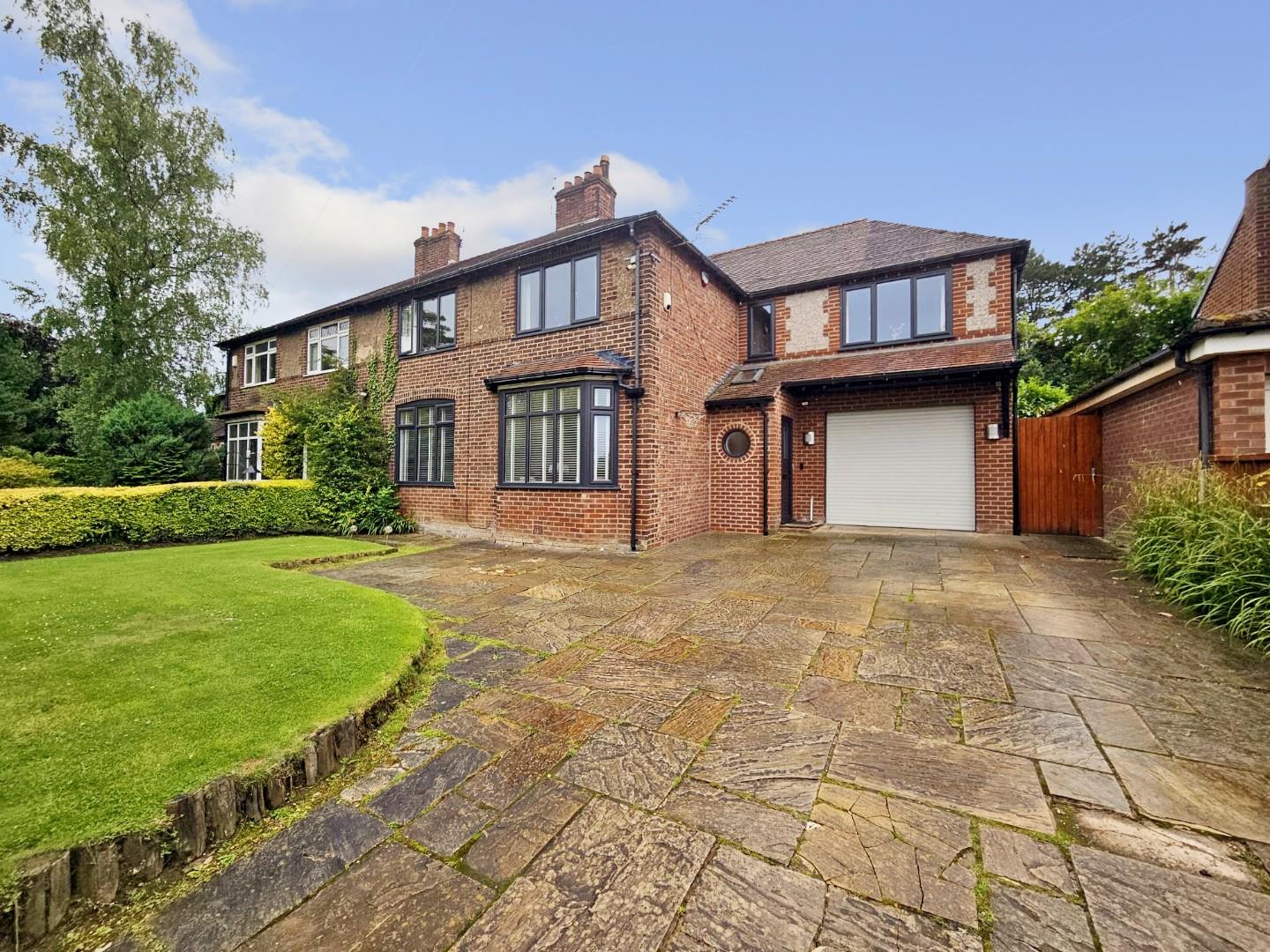 5 bed semi-detached house to rent in Ash Lane, Altrincham - Property Image 1