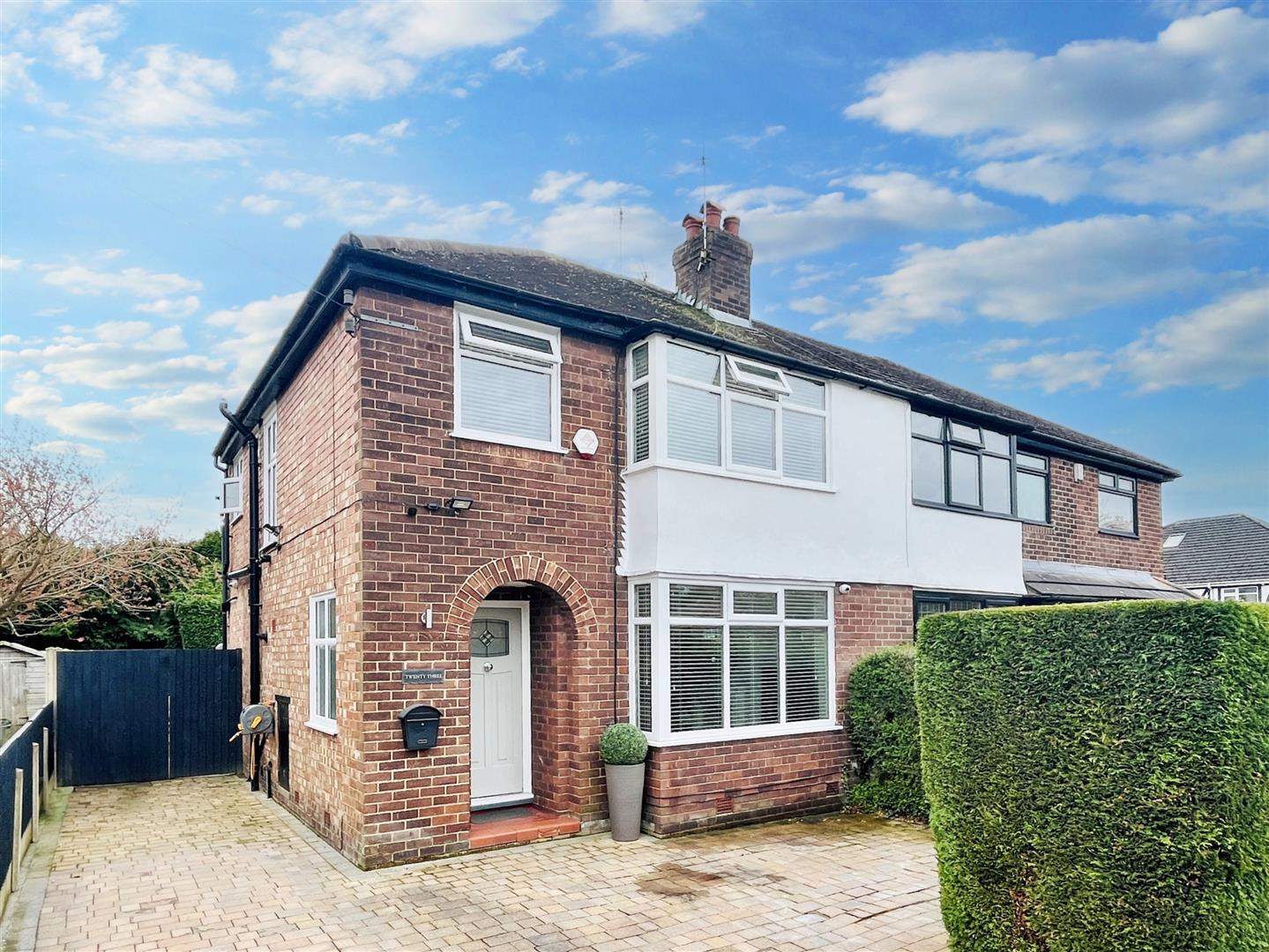3 bed semi-detached house for sale in Elmridge Drive, Altrincham  - Property Image 1