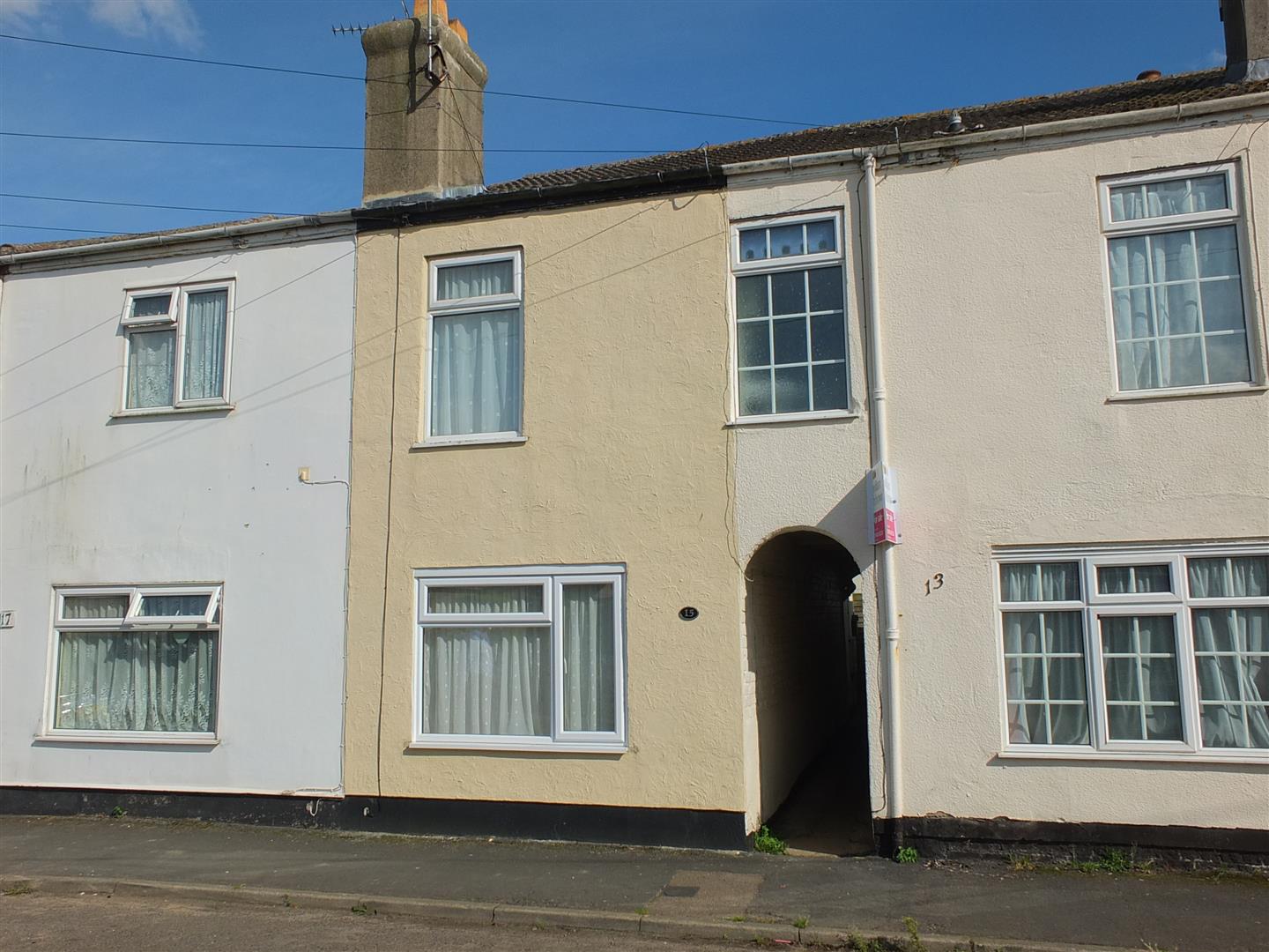 2 bed terraced house to rent in Crosby Row, Sutton Bridge Spalding, PE12