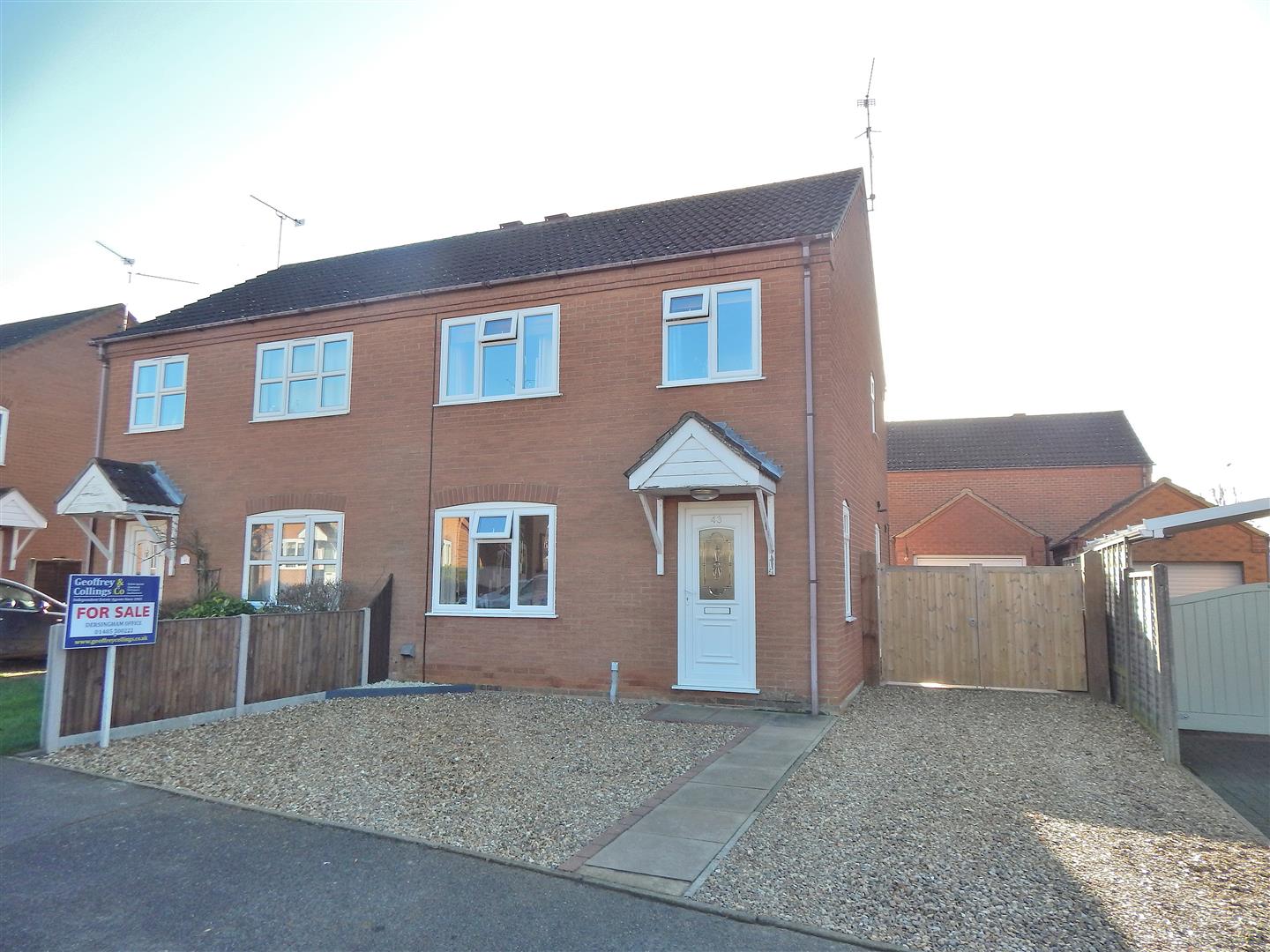 3 bed semi-detached house for sale in Wallace Twite Way, King's Lynn, PE31
